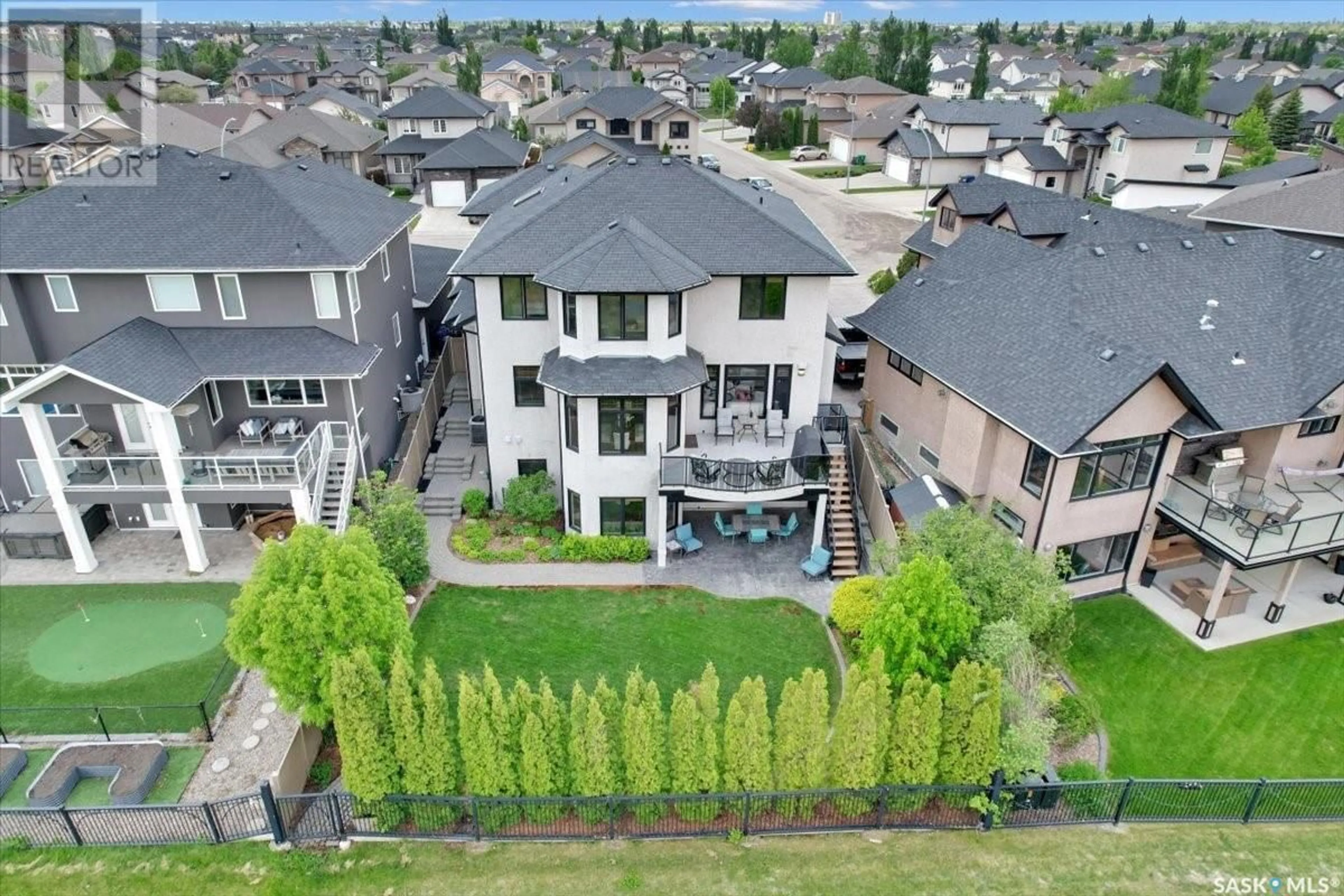 A pic from outside/outdoor area/front of a property/back of a property/a pic from drone, unknown for 759 BEECHDALE WAY, Saskatoon Saskatchewan S7V0A6
