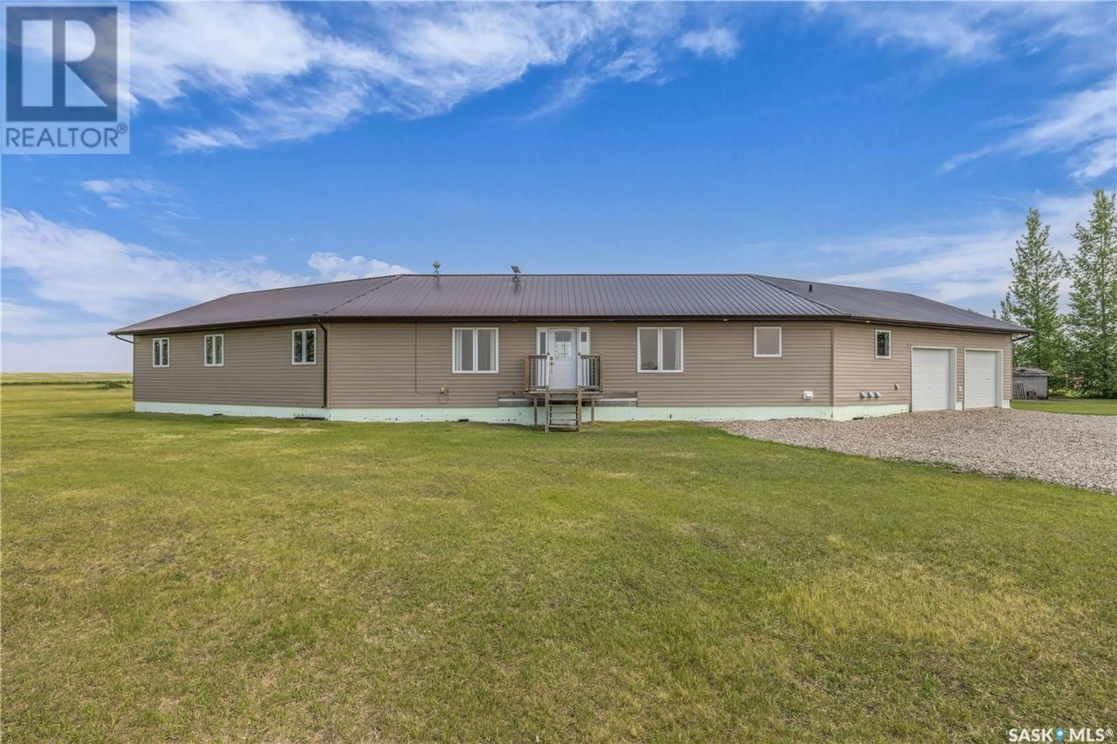 A pic from outside/outdoor area/front of a property/back of a property/a pic from drone, unknown for SUNSET VIEW ACREAGE, Vanscoy Rm No. 345 Saskatchewan S0K1V0