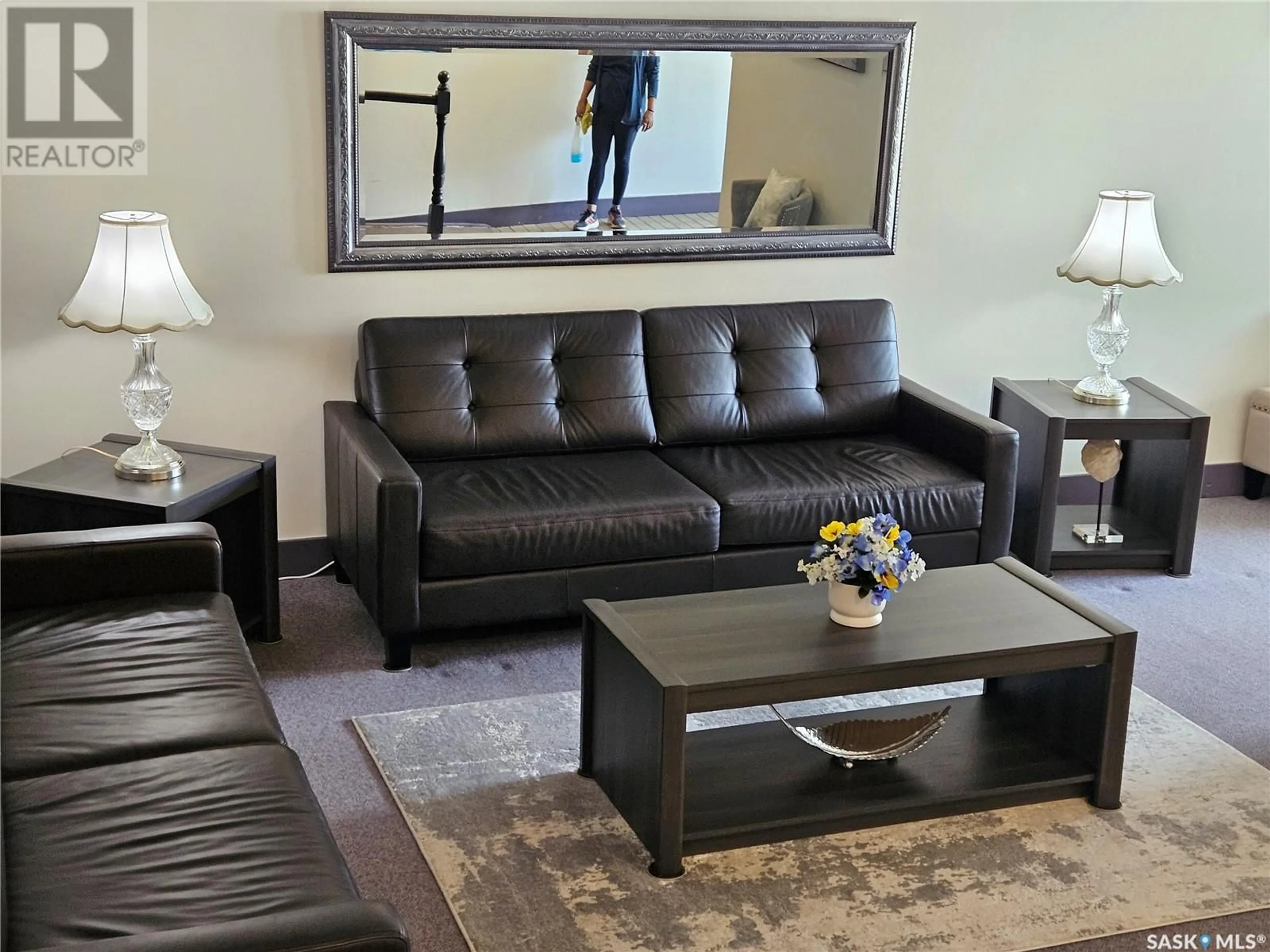 Living room with furniture, unknown for 405 - 4545 RAE STREET, Regina Saskatchewan S4S3B2