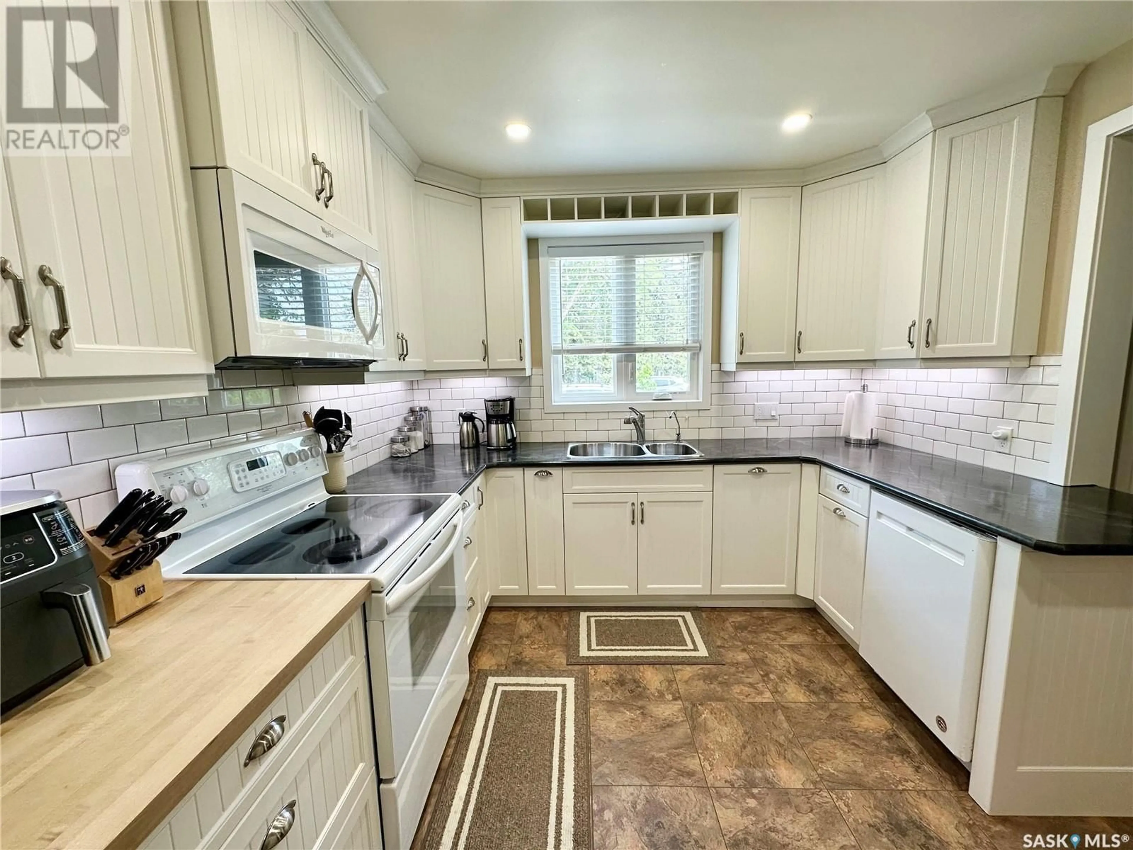 Standard kitchen, ceramic/tile floor for 1281 98TH STREET, North Battleford Saskatchewan S9A0L8