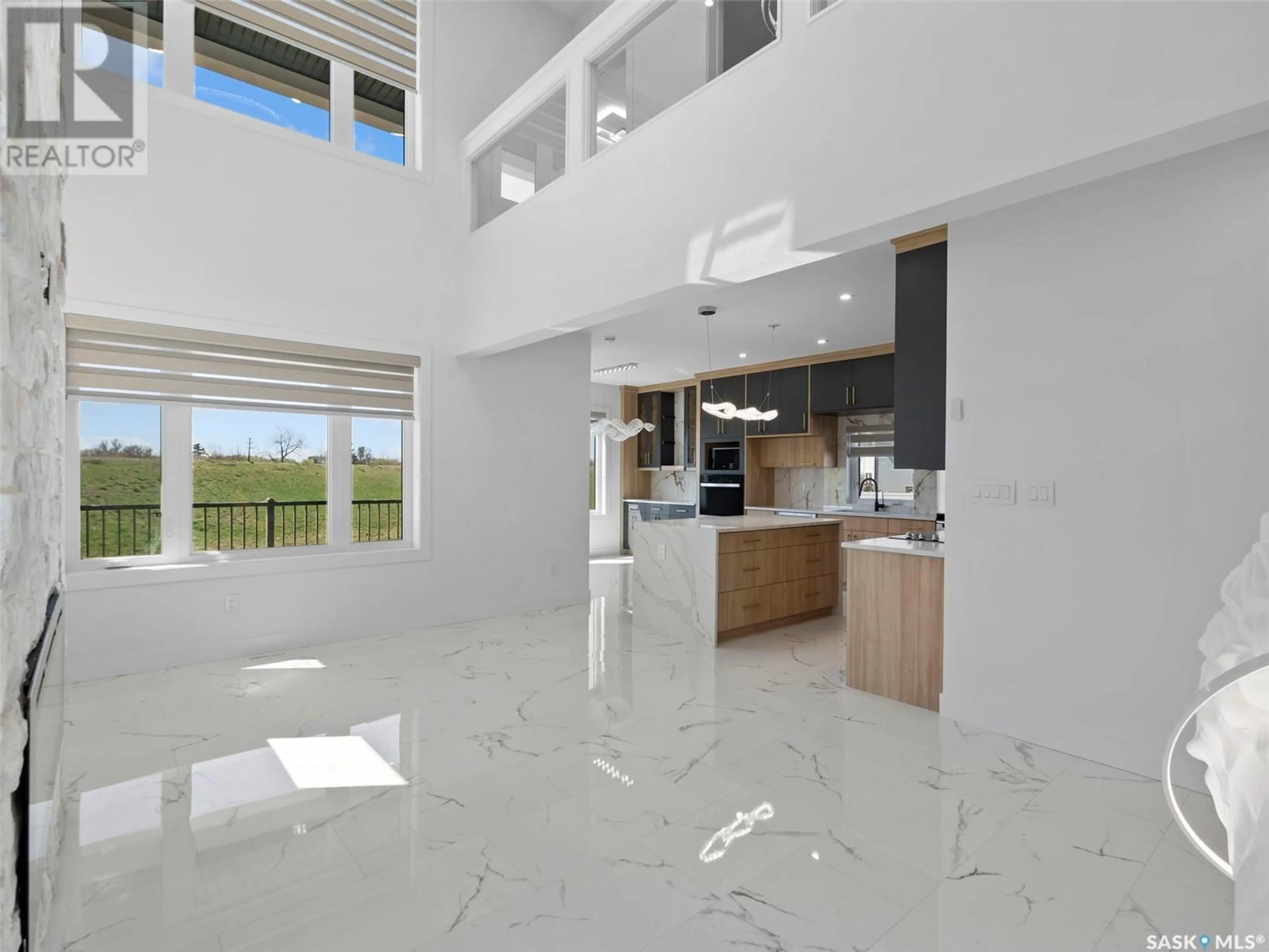 Open concept kitchen, ceramic/tile floor for 134 MAZUREK CRESCENT, Saskatoon Saskatchewan S7V1S1
