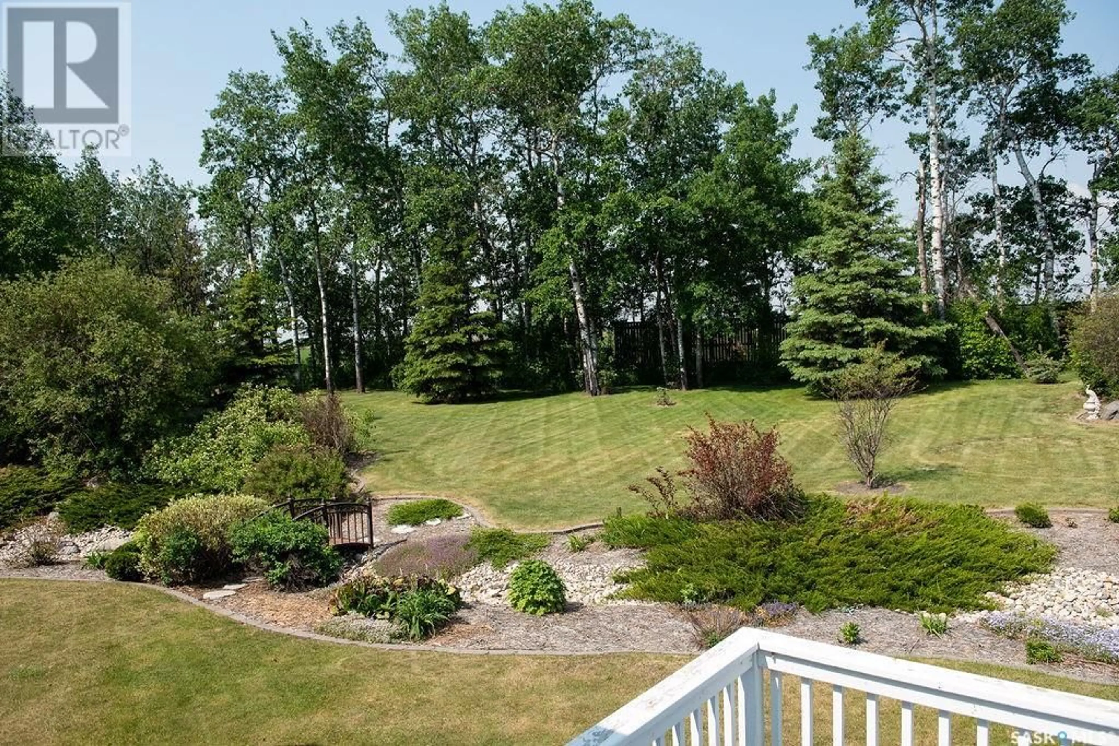 Patio, forest/trees view for SCHAPANSKY ACREAGE, Tisdale Rm No. 427 Saskatchewan S0E1T0
