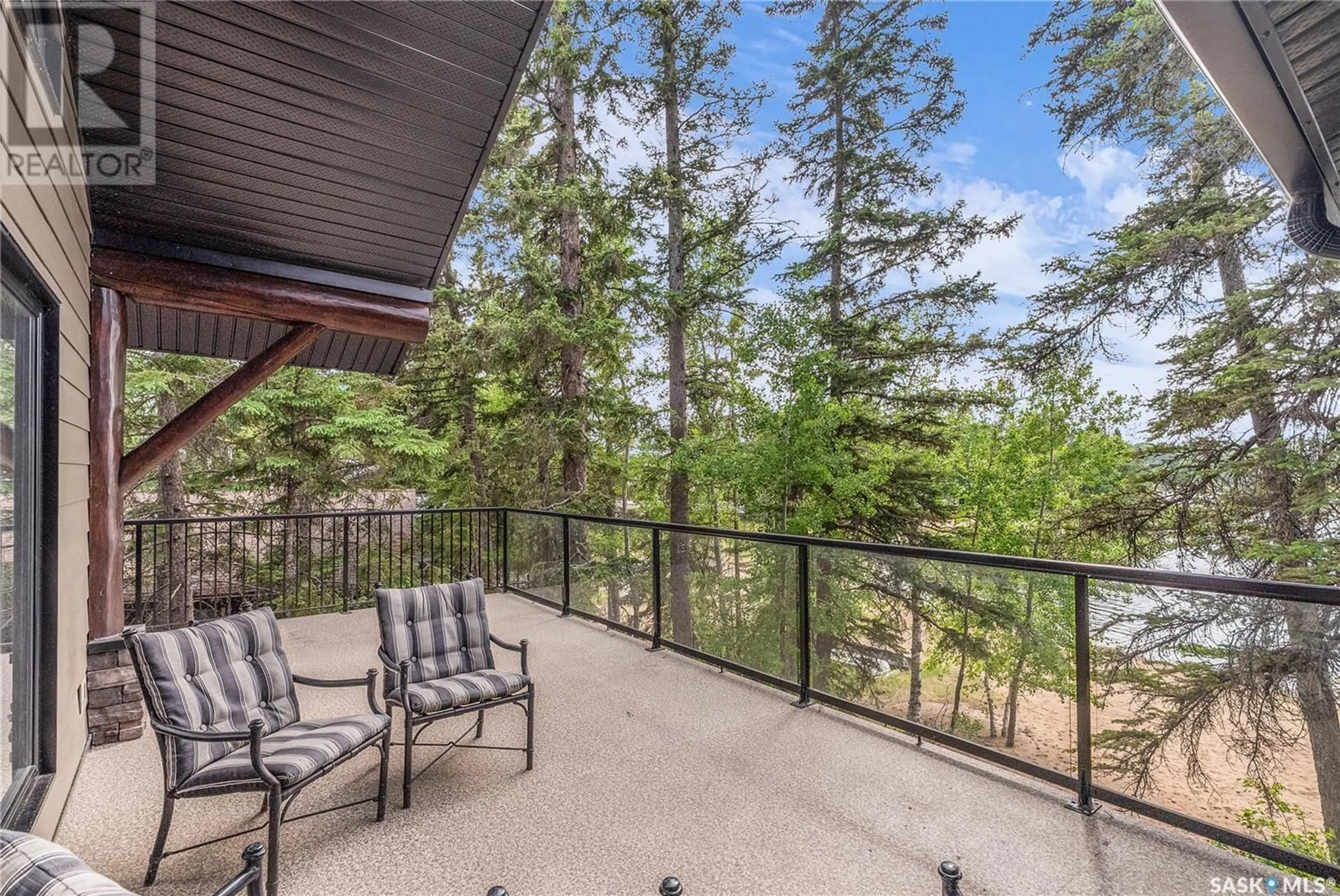Patio, forest/trees view for 610 MARINE DRIVE, Lakeland Rm No. 521 Saskatchewan S0J0N0