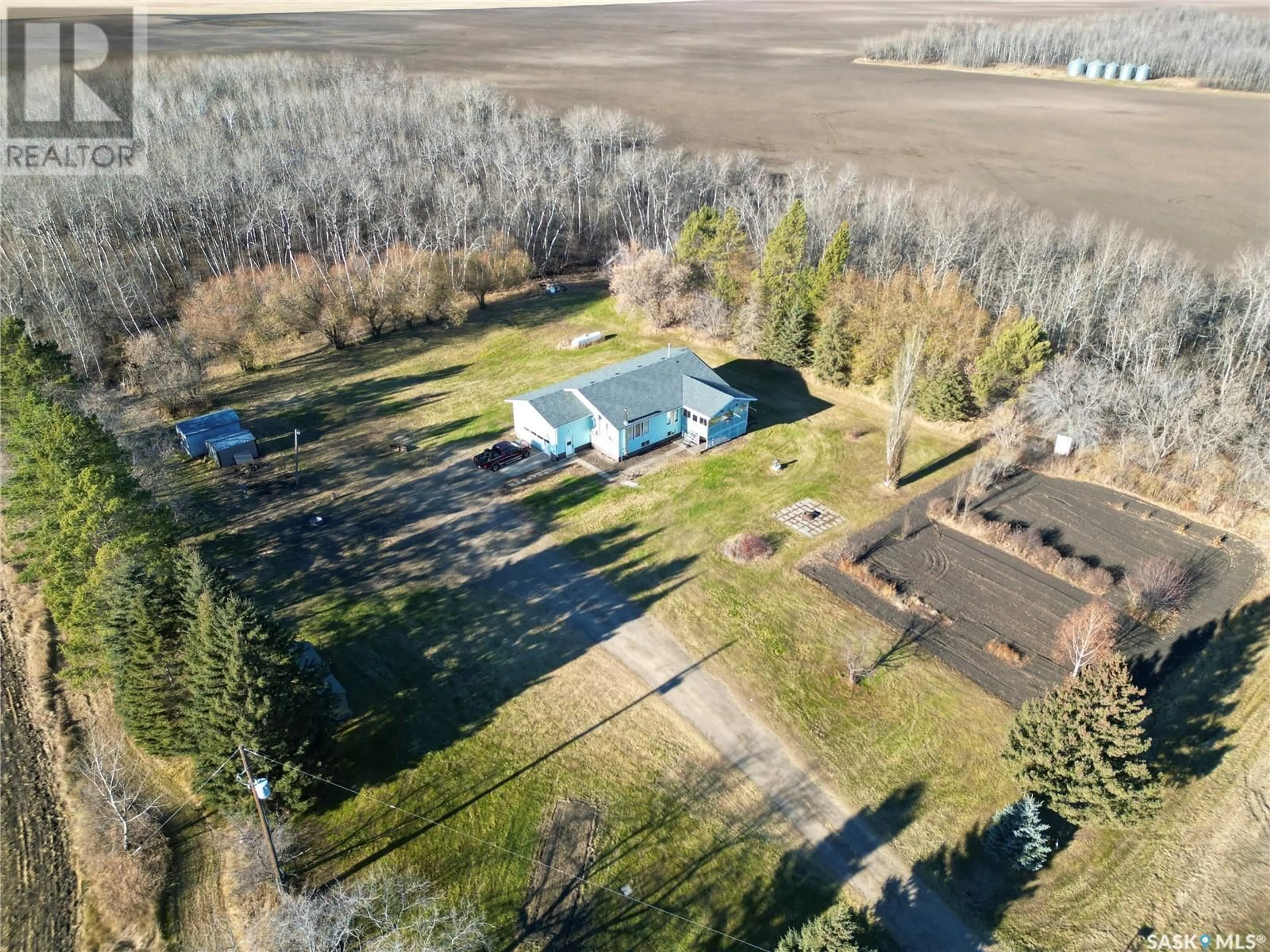 A pic from outside/outdoor area/front of a property/back of a property/a pic from drone, unknown for 2.66 GAGNE ACREAGE NORTH OF SPIRITWOOD, Spiritwood Rm No. 496 Saskatchewan S0J2M0