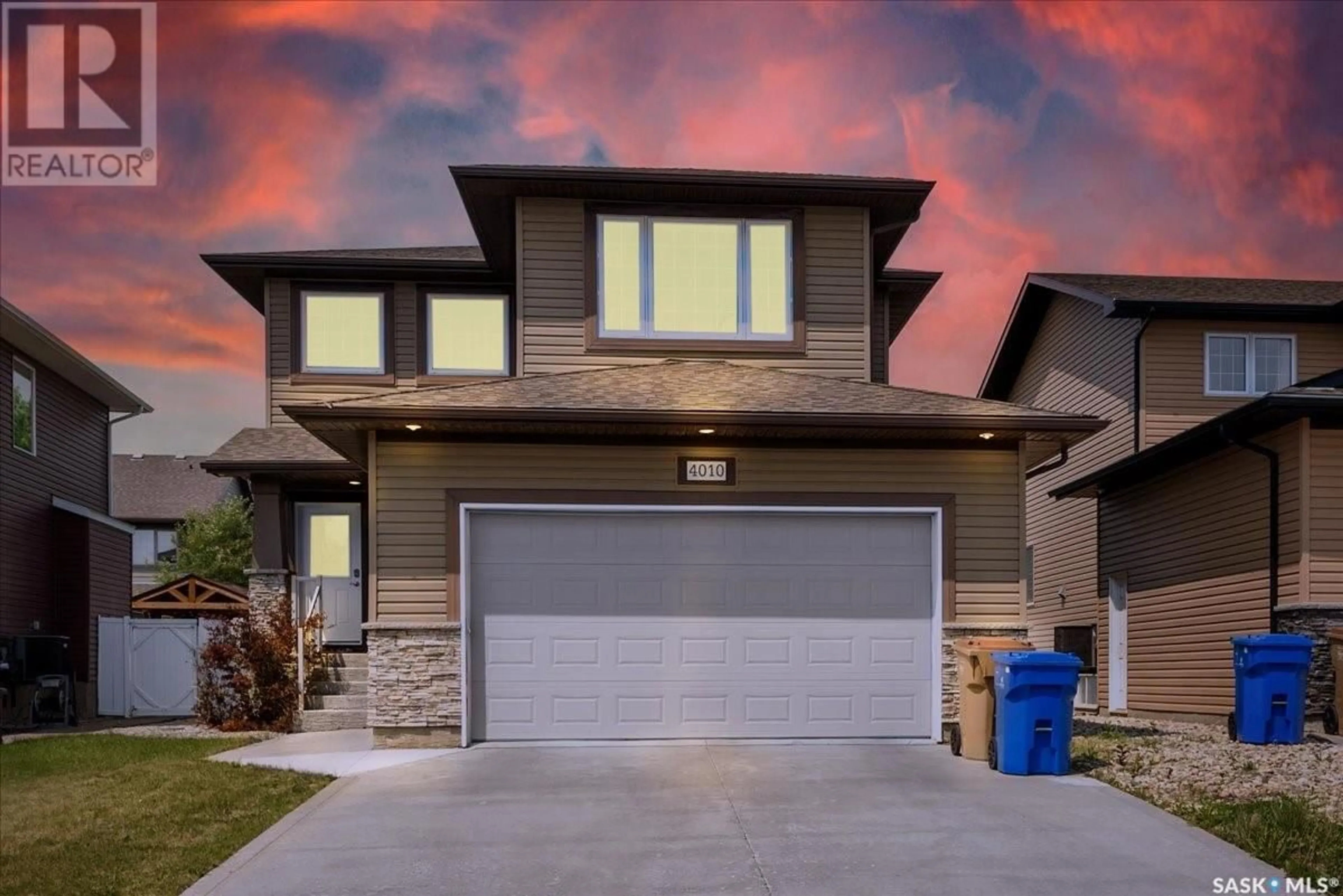 Home with brick exterior material, street for 4010 LEPINE ROAD, Regina Saskatchewan S4V1K4