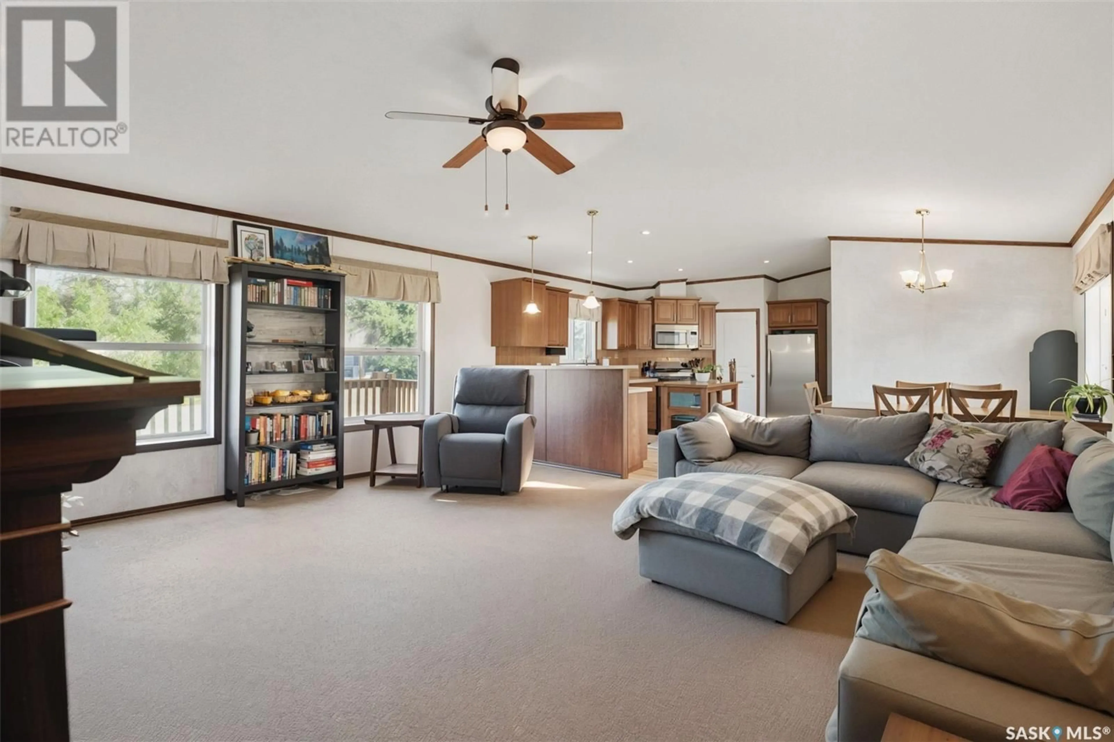 Living room with furniture, unknown for 217 MAIN STREET, Brock Saskatchewan S0L0H0