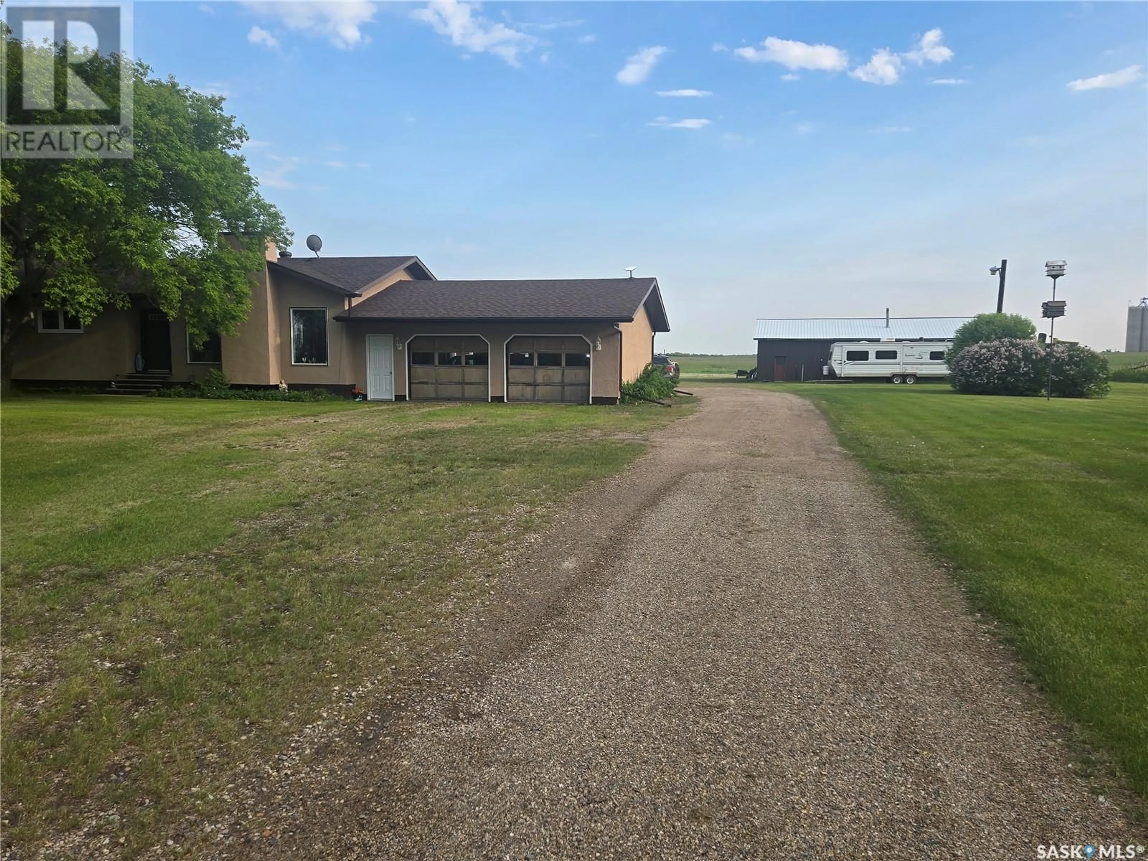 A pic from outside/outdoor area/front of a property/back of a property/a pic from drone, unknown for VRANAI ACREAGE, Melville Saskatchewan S0A2P0
