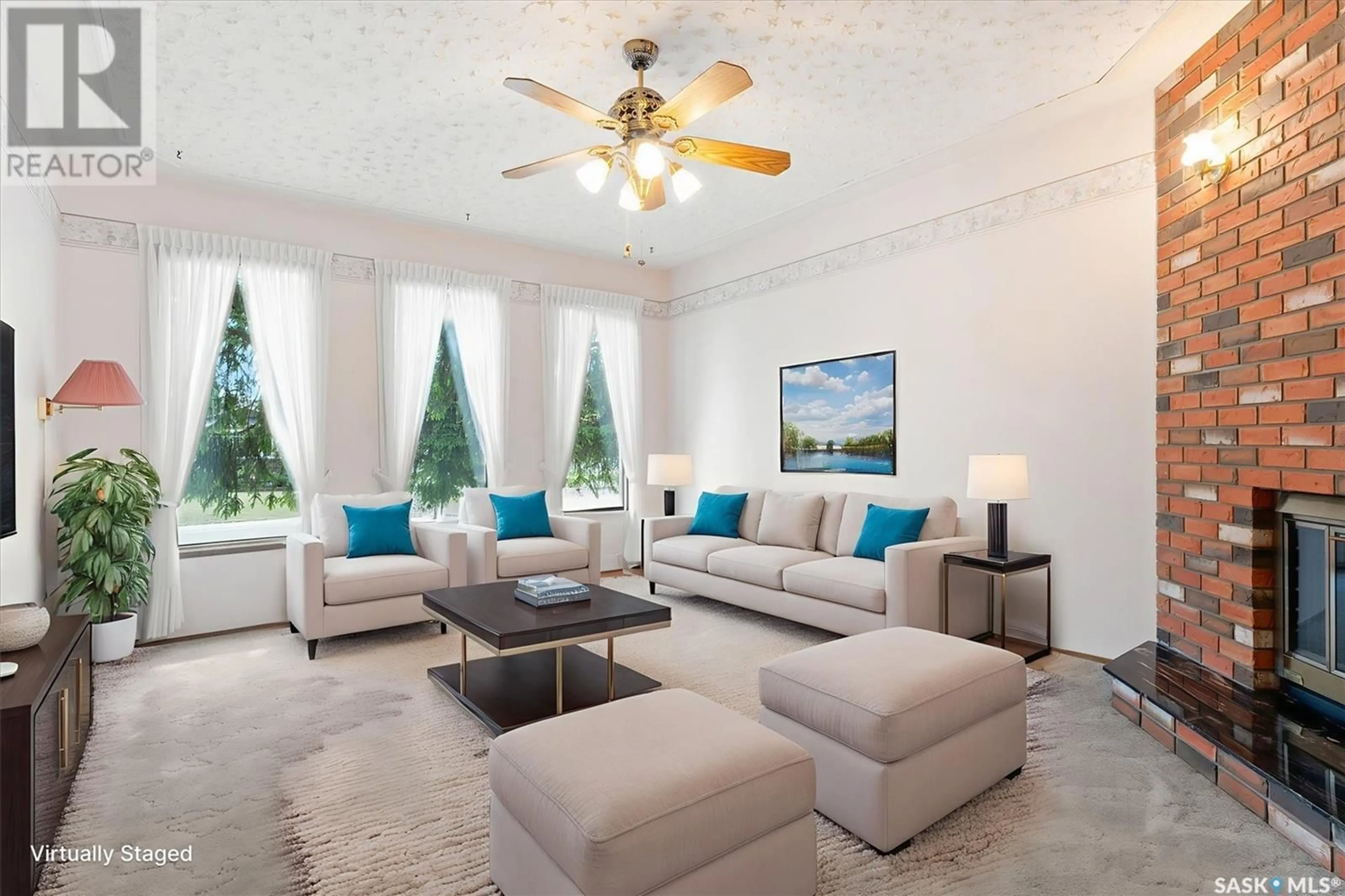 Living room with furniture, unknown for 26 4TH AVENUE, Martensville Saskatchewan S0K2T0