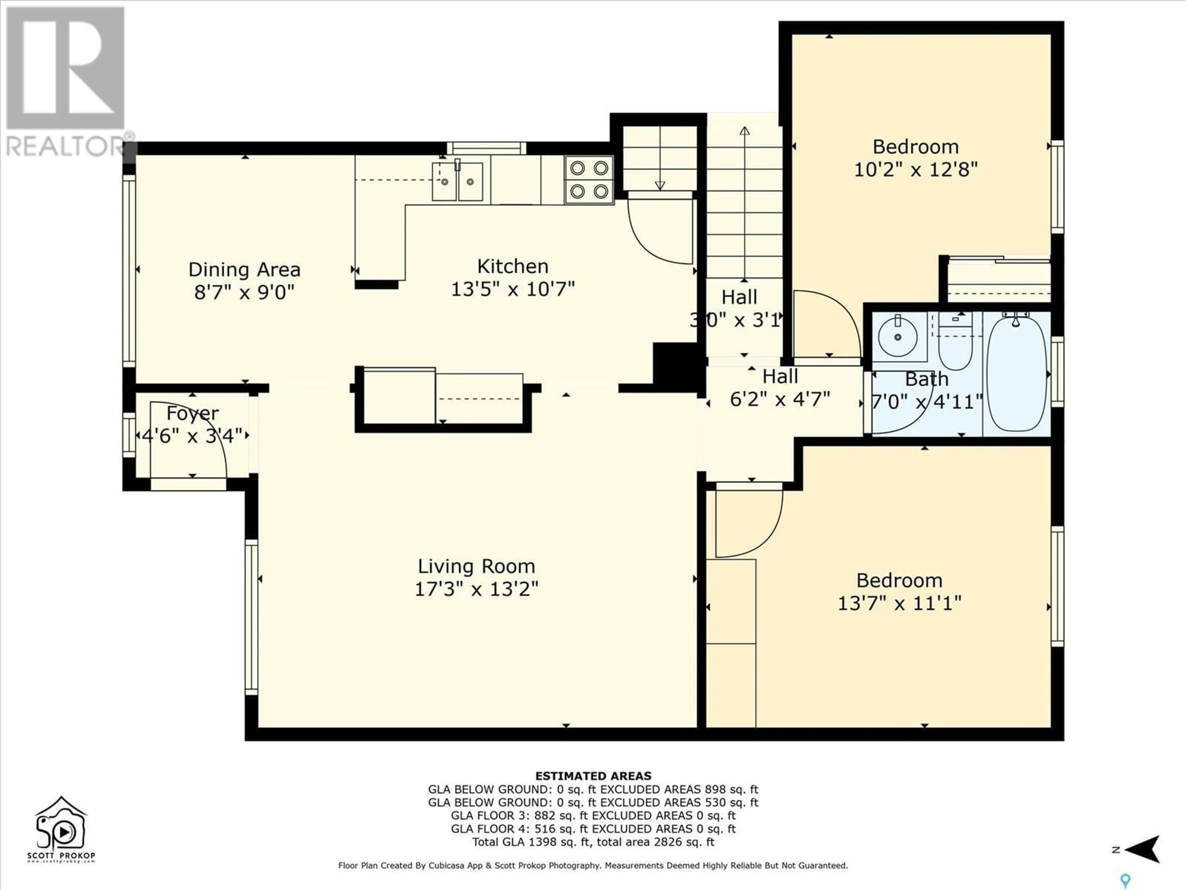 Floor plan for 1004 6TH STREET, Saskatoon Saskatchewan S7H1E2