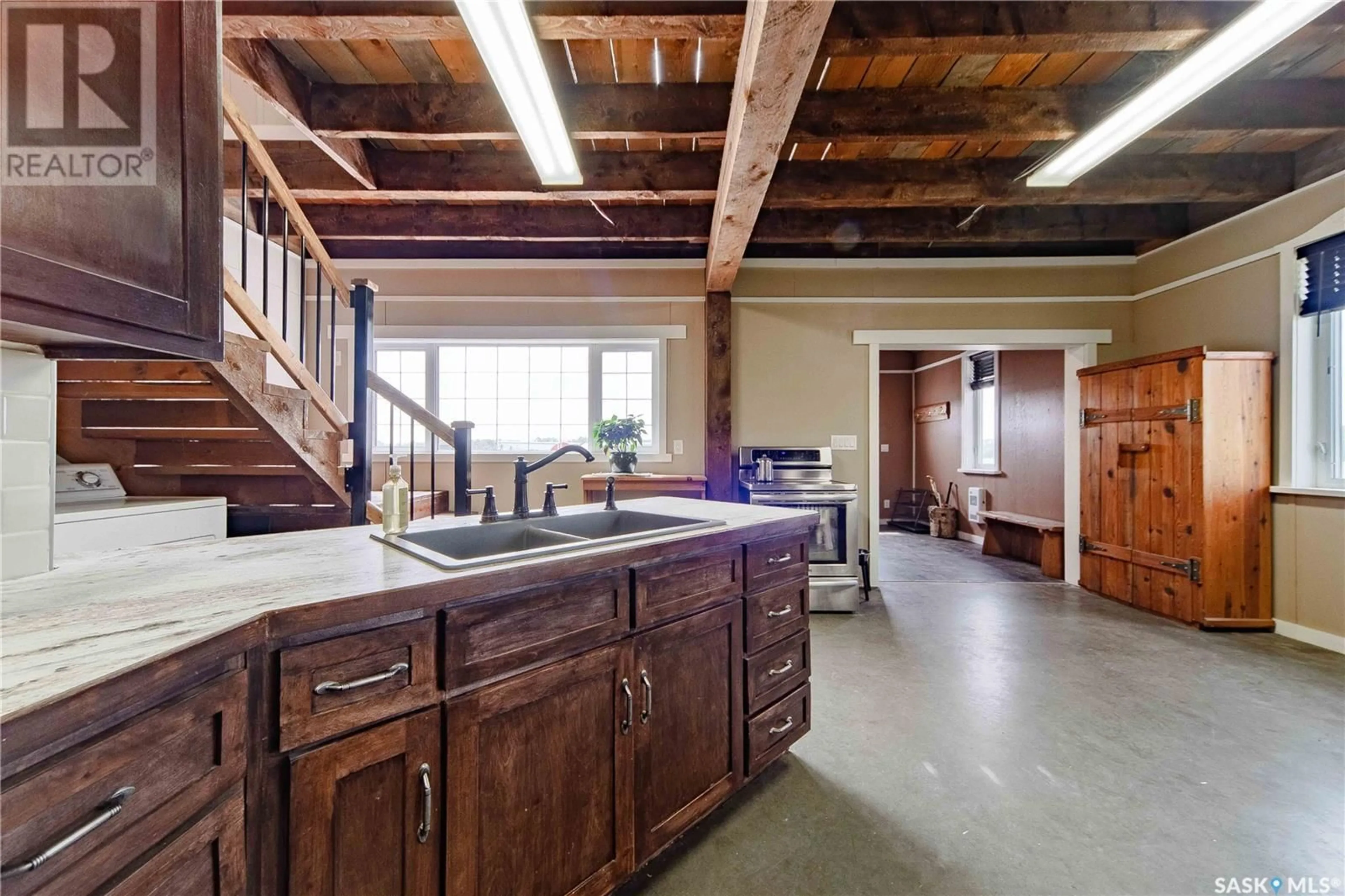Open concept kitchen, unknown for LAJOIE ACREAGE, Great Bend Rm No. 405 Saskatchewan S0K0N0