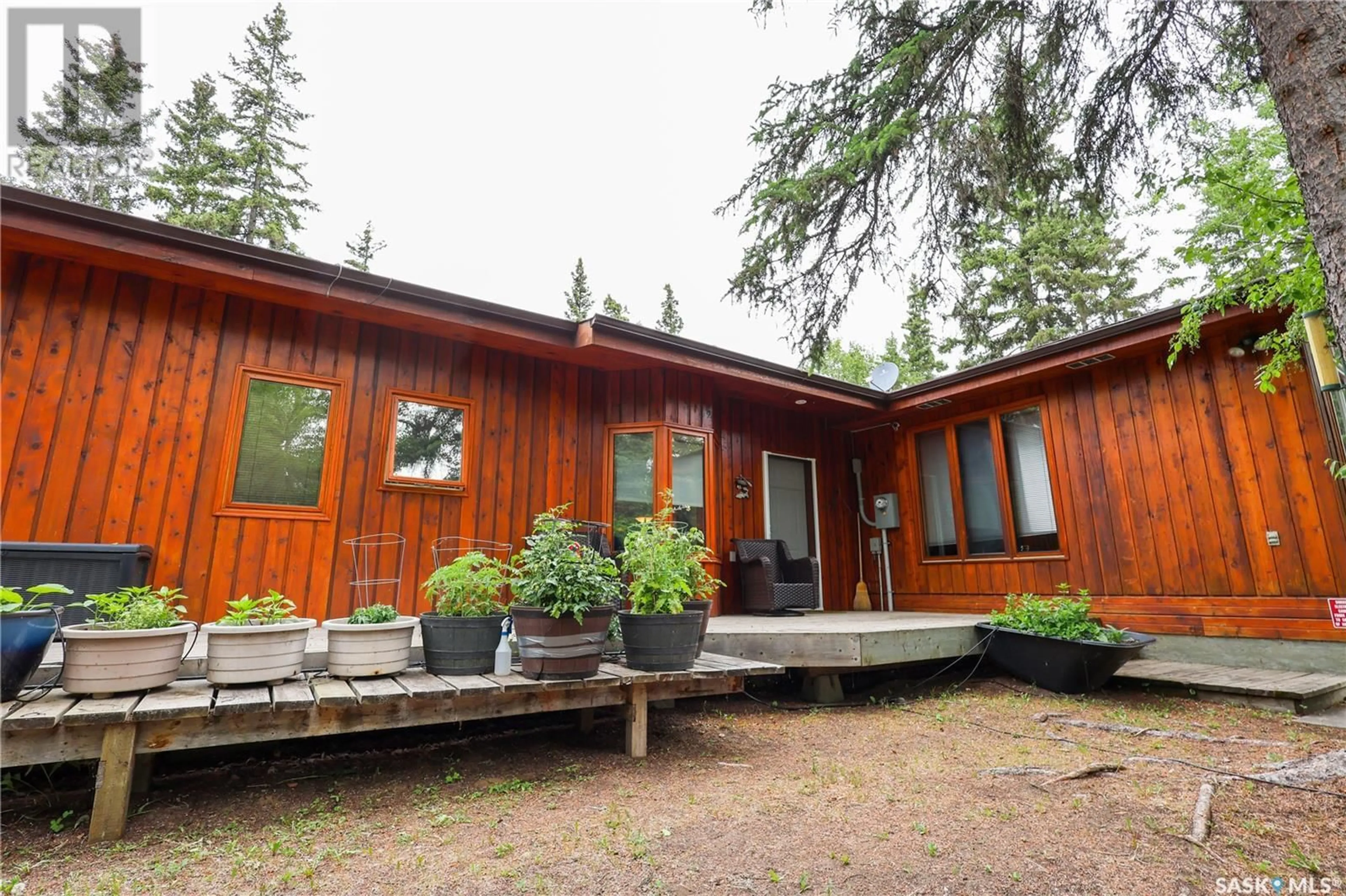 Patio, forest/trees view for 224 KINGFISHER DRIVE, Canwood Rm No. 494 Saskatchewan S0J0K0