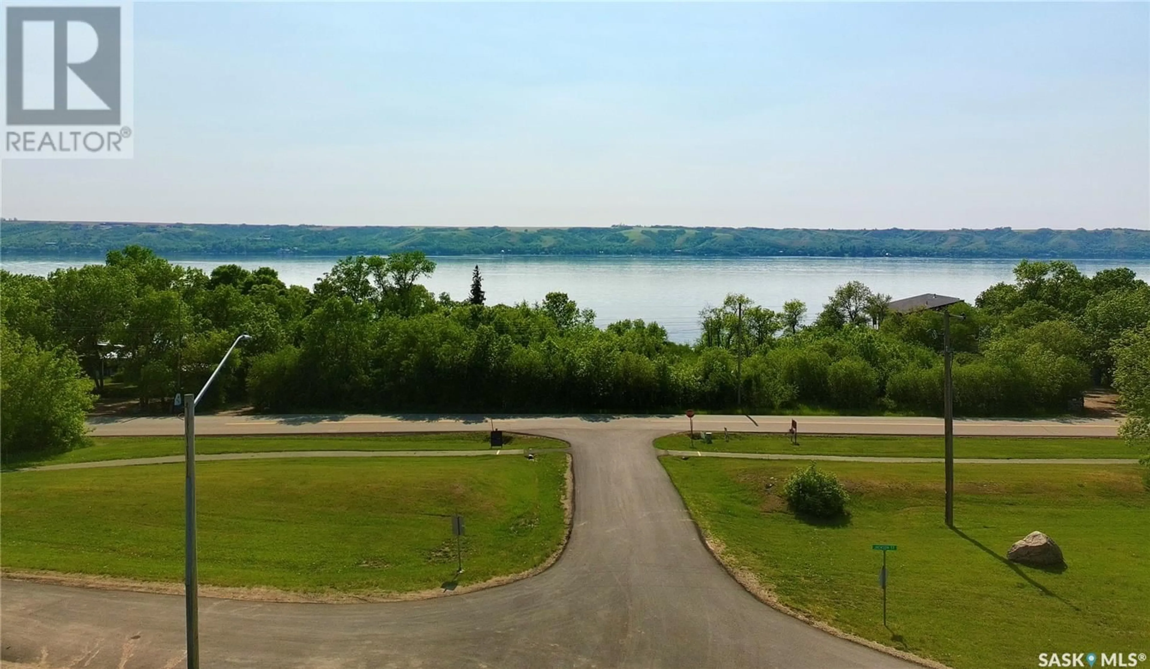 A pic from outside/outdoor area/front of a property/back of a property/a pic from drone, water/lake/river/ocean view for 40 JACKSON STREET, Katepwa Beach Saskatchewan S0G1S0