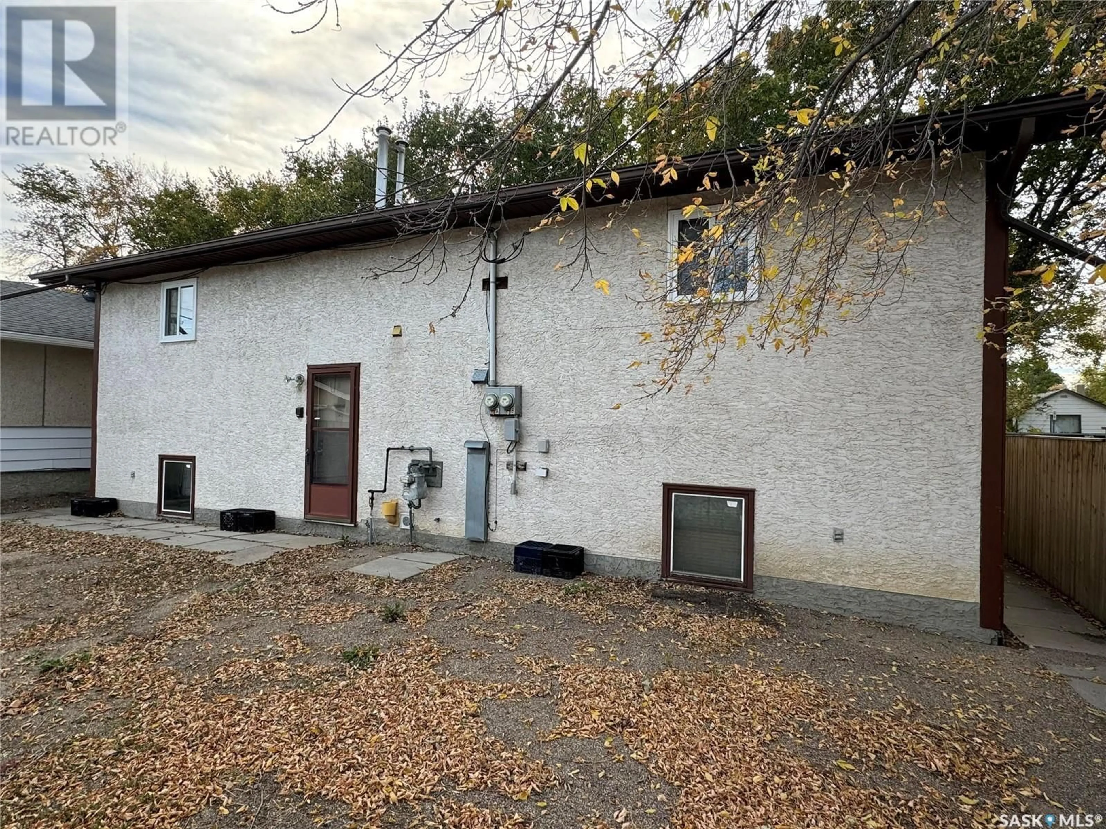 A pic from outside/outdoor area/front of a property/back of a property/a pic from drone, building for A & B - 345 SCARTH STREET, Regina Saskatchewan S4R2C4
