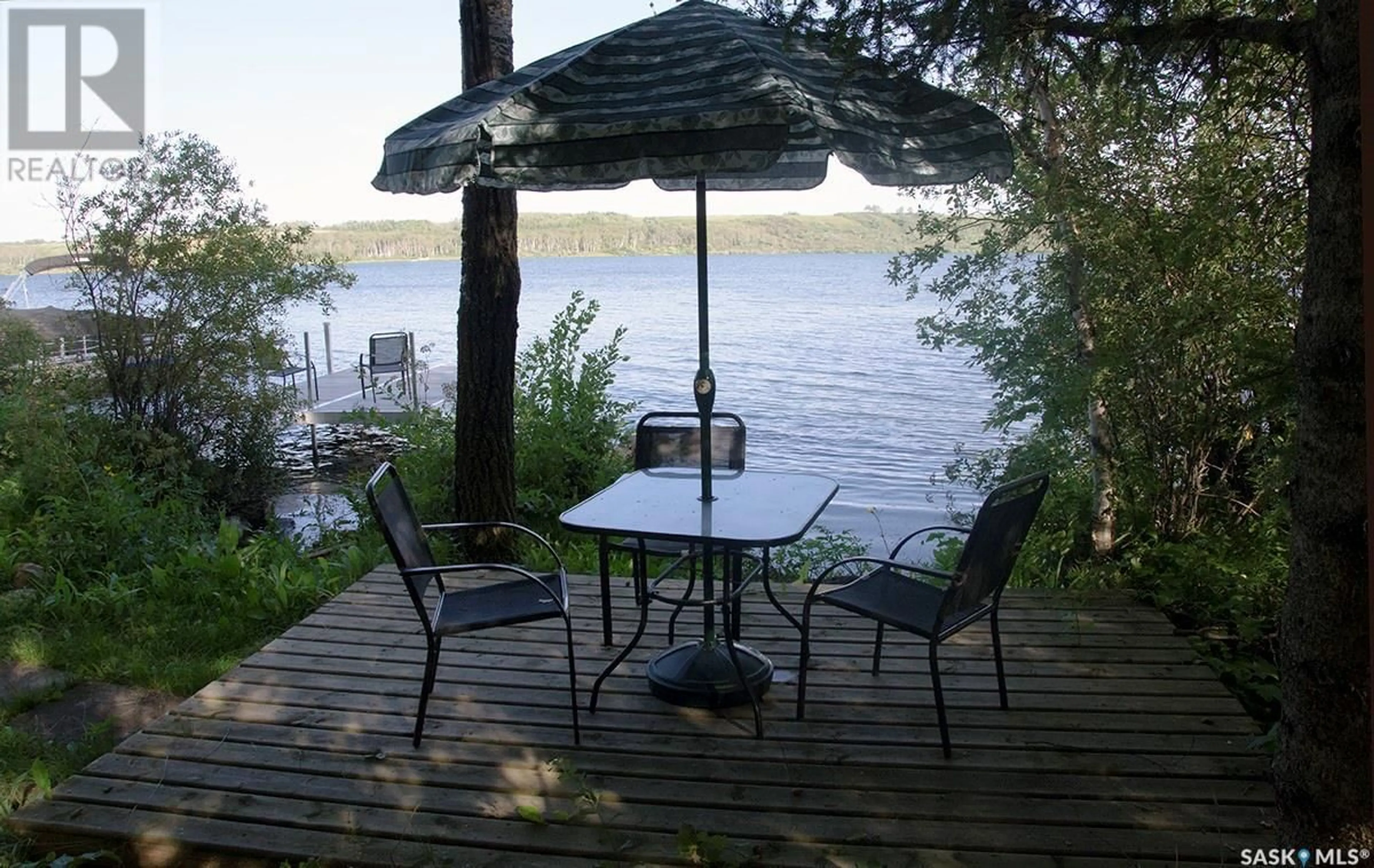 Patio, water/lake/river/ocean view for OLEKSYN BEACH, Wakaw Lake Saskatchewan S0K4P0