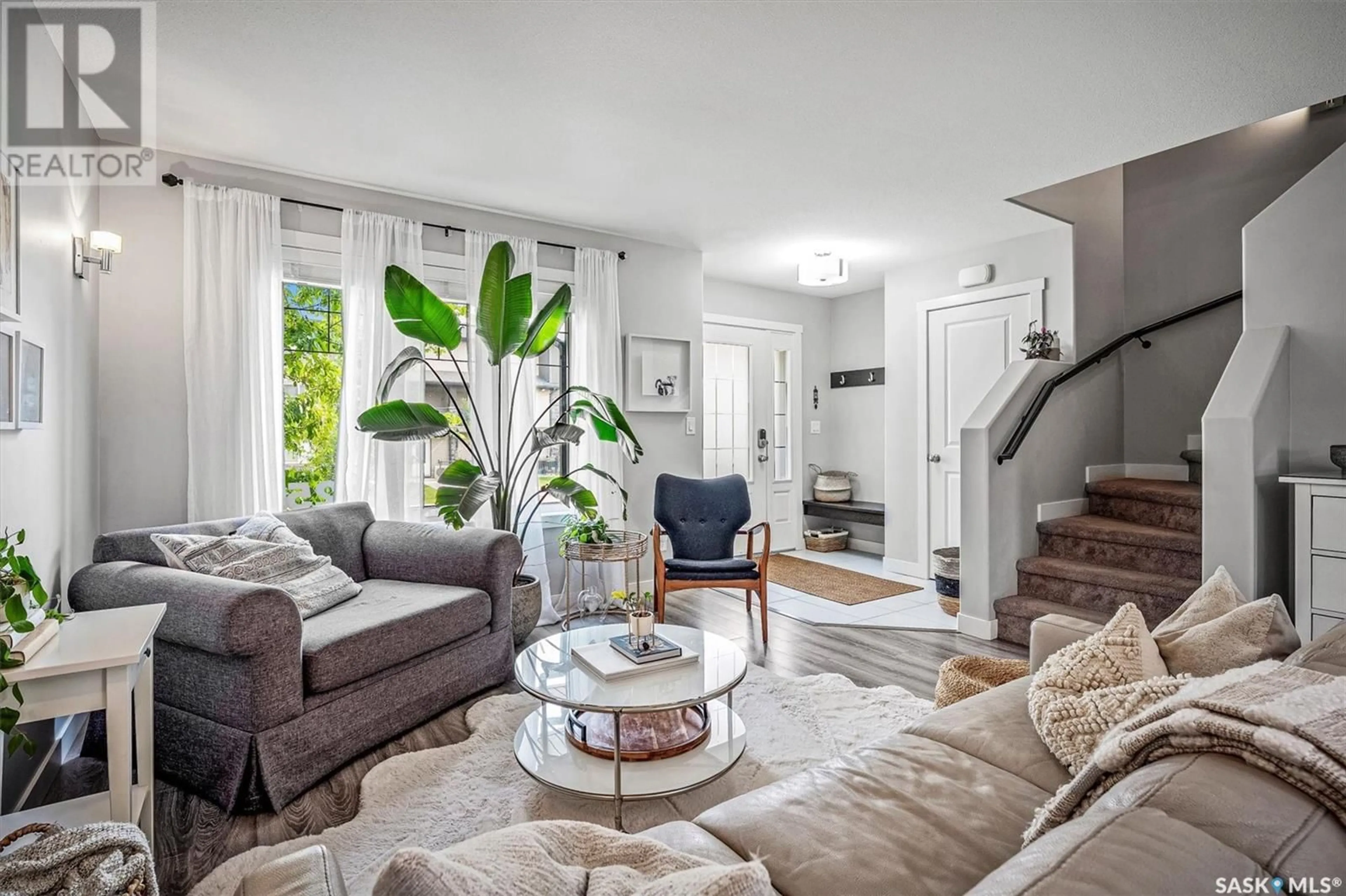 Living room with furniture, unknown for 255 RAJPUT WAY, Saskatoon Saskatchewan S7W0T7