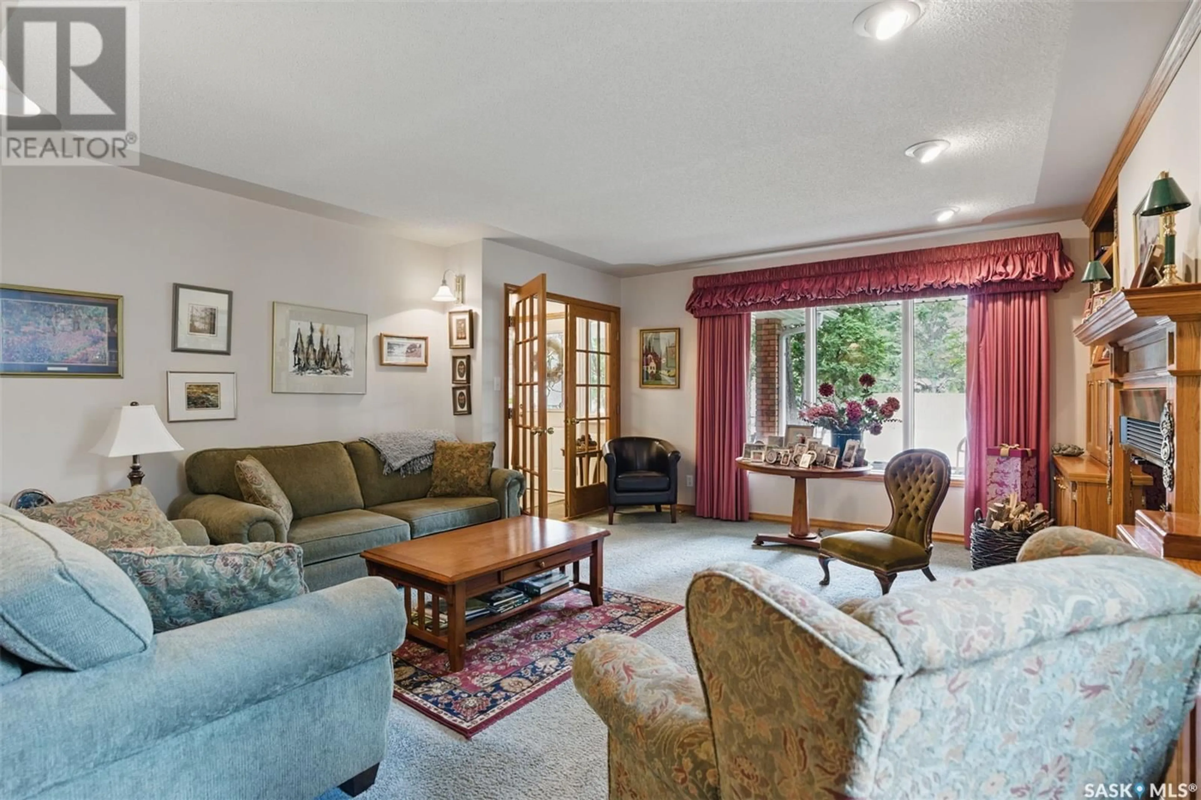 Living room with furniture, unknown for 5052 7TH STREET, Rosthern Saskatchewan S0K3R0
