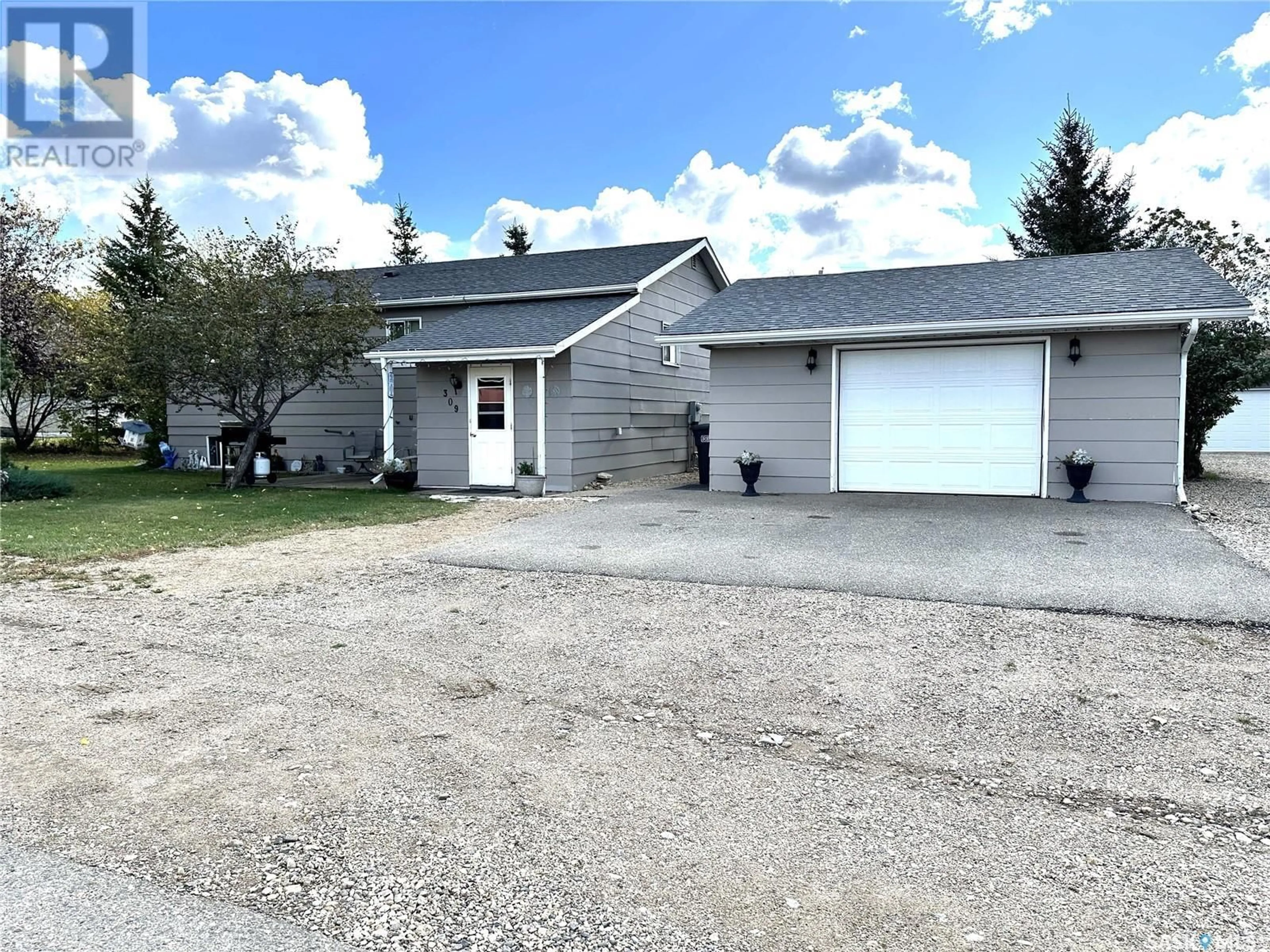 A pic from outside/outdoor area/front of a property/back of a property/a pic from drone, street for 309 3RD STREET, St. Brieux Saskatchewan S0K3V0
