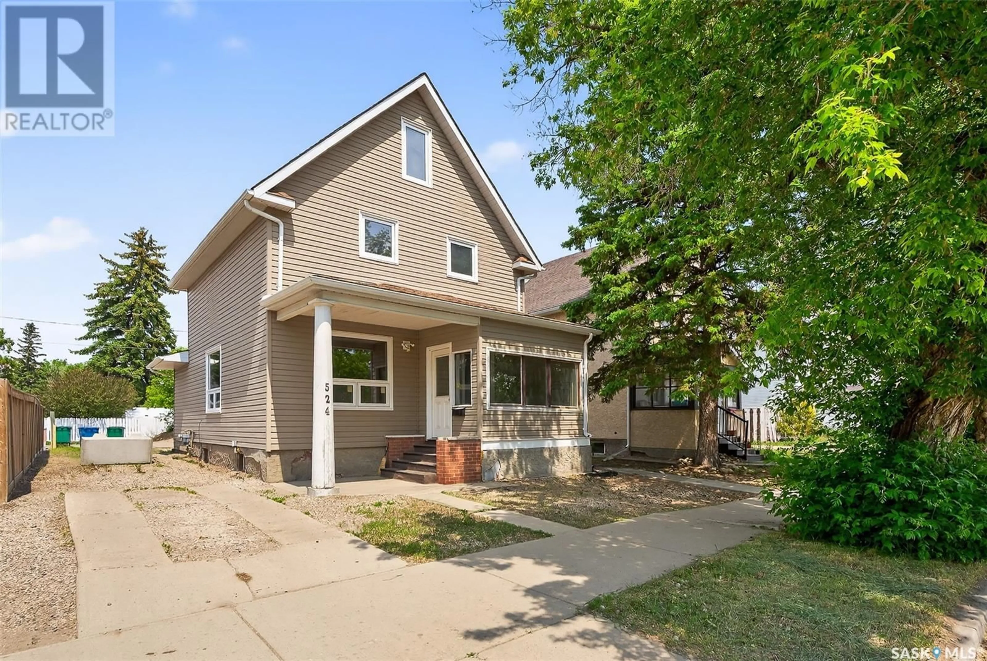 Home with brick exterior material, street for 524 SASKATCHEWAN STREET, Moose Jaw Saskatchewan S6H0V5