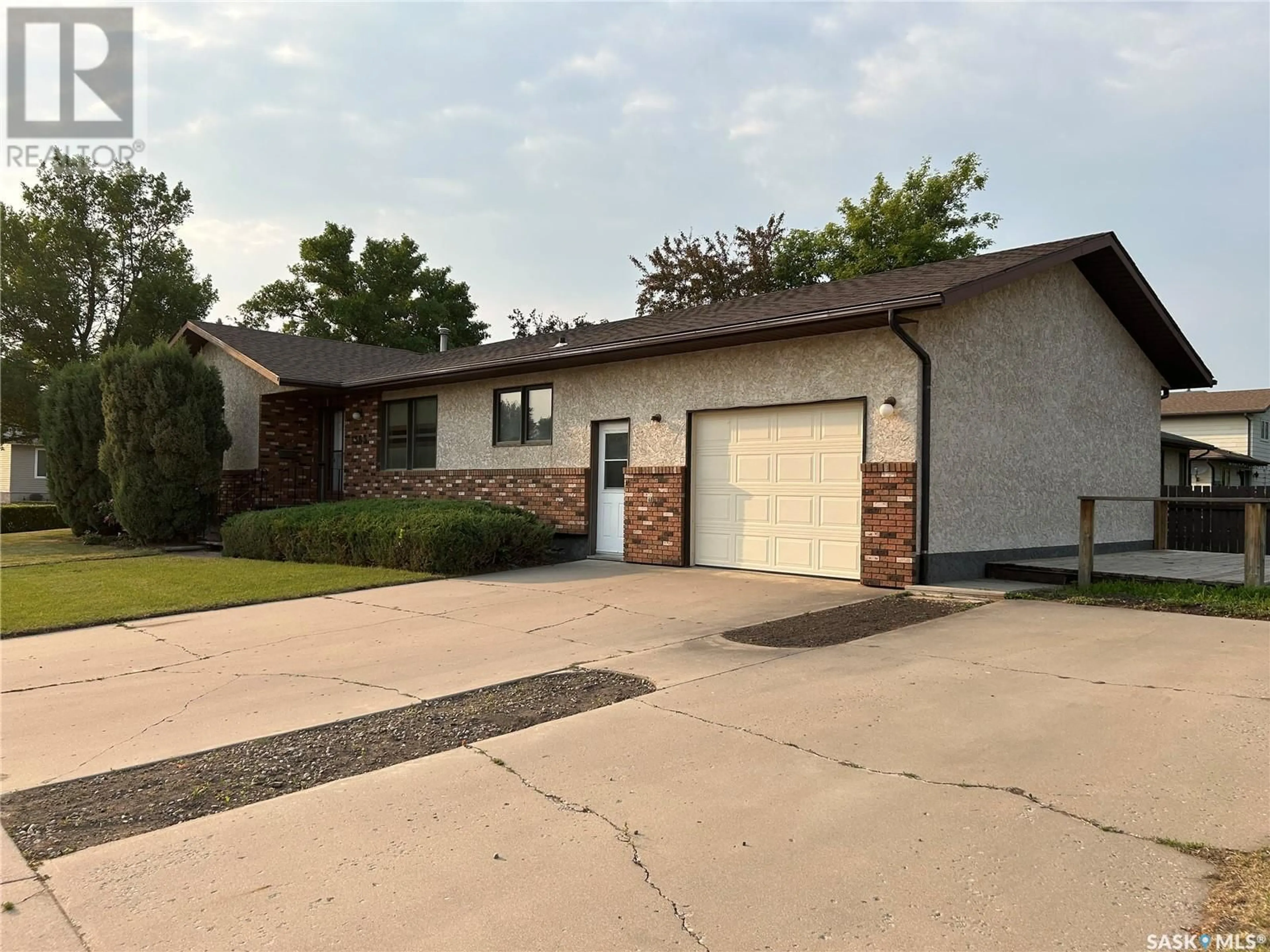 Home with brick exterior material, street for 1563 WAHLMEIER DRIVE, Estevan Saskatchewan S4A2M1