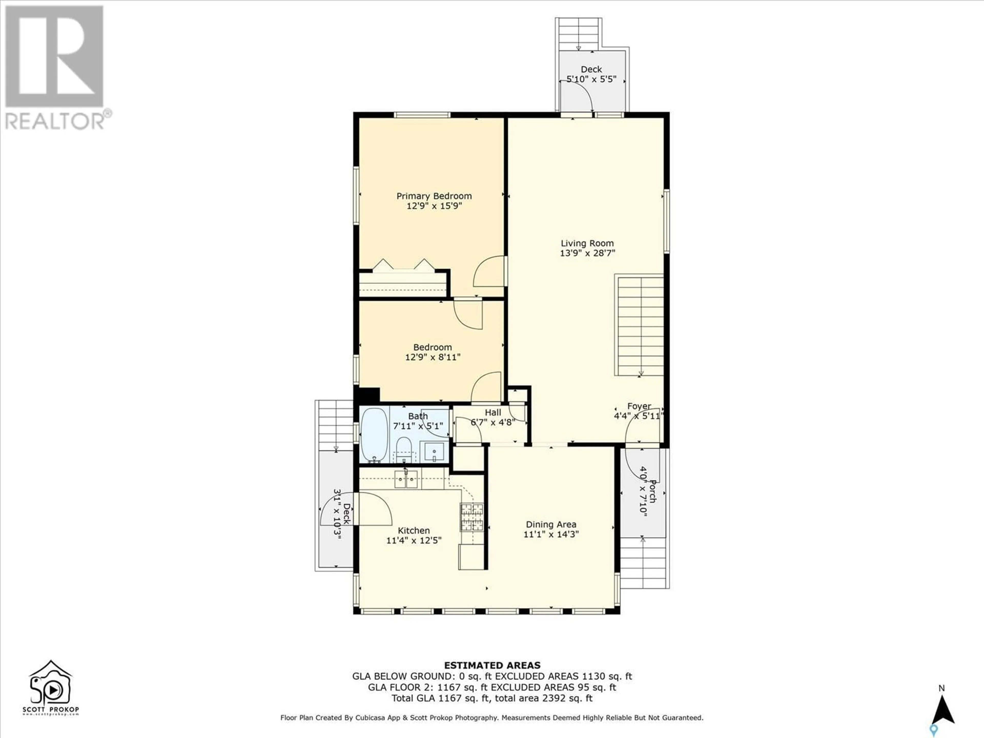 Floor plan for 325 2ND STREET, Saskatoon Saskatchewan S7H1N7