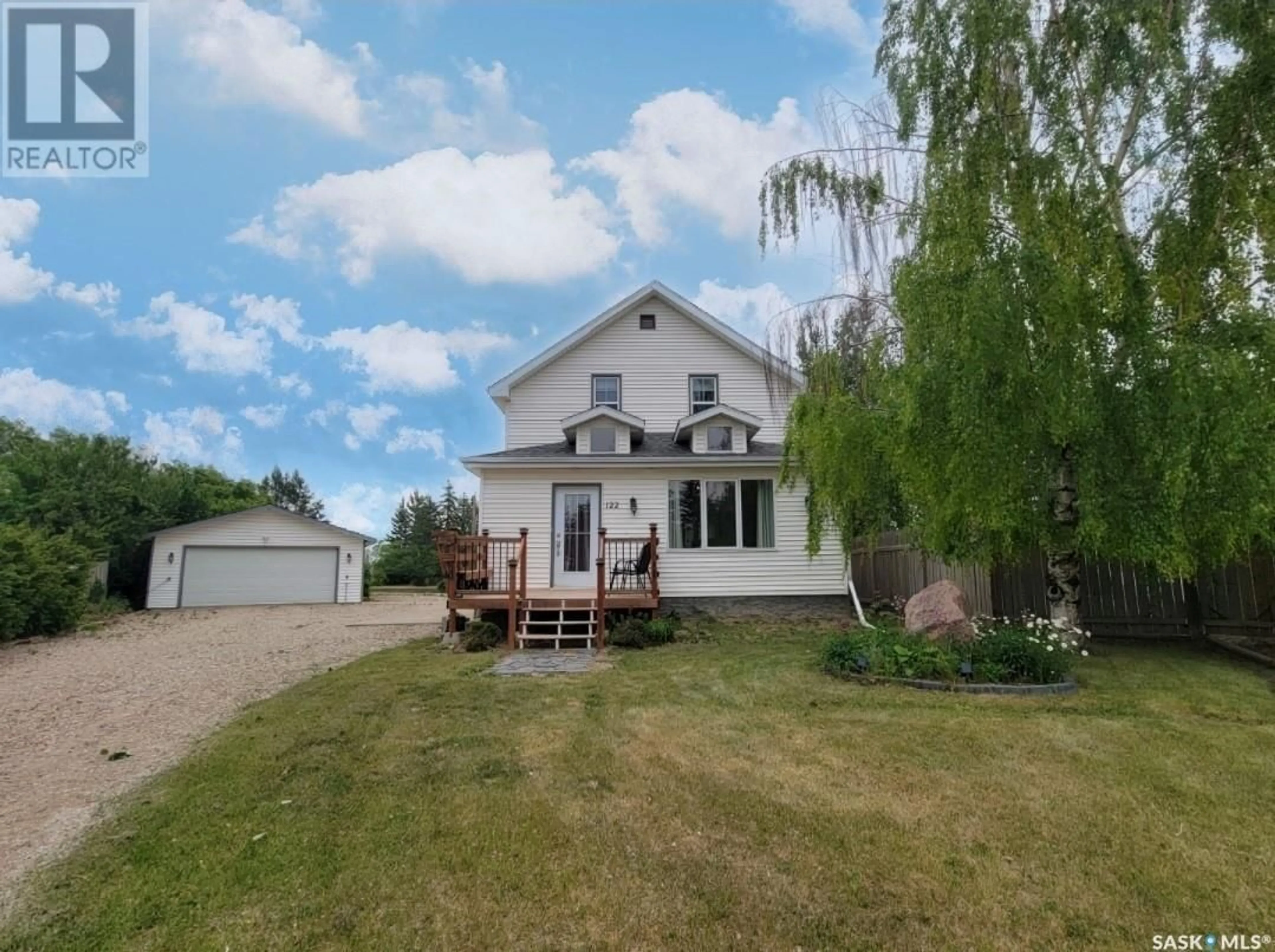 A pic from outside/outdoor area/front of a property/back of a property/a pic from drone, street for 122 4TH AVENUE, Neilburg Saskatchewan S0M2C0