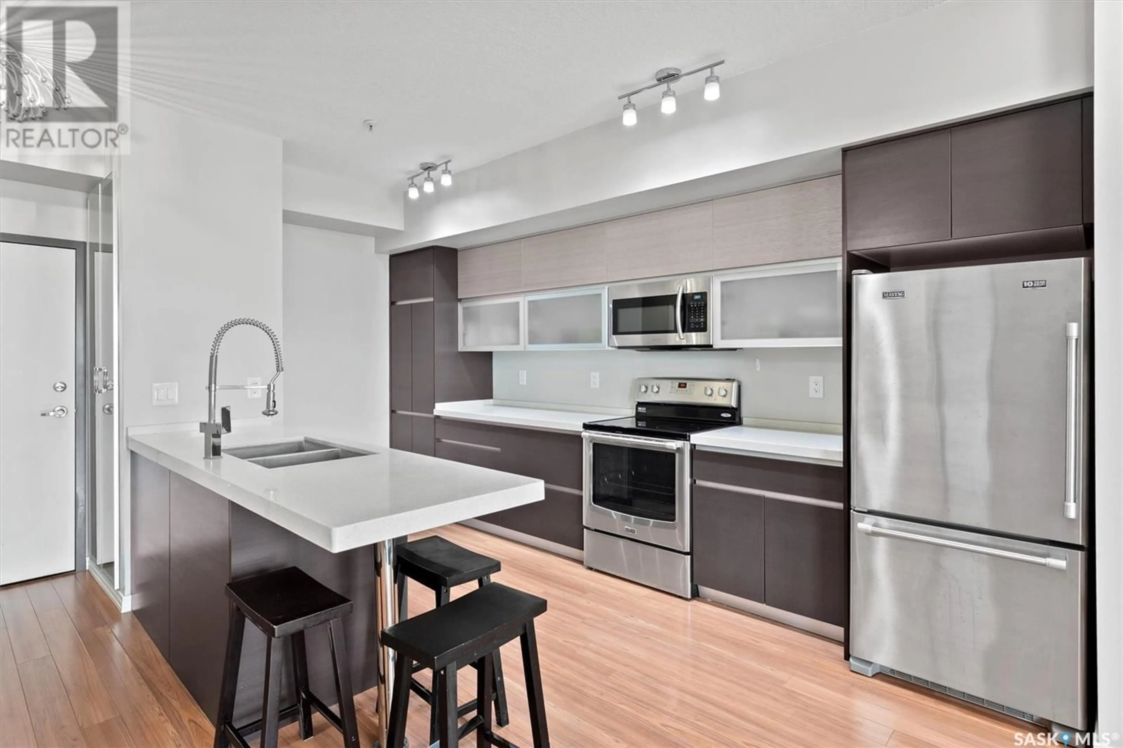 Open concept kitchen, unknown for 216 235 EVERGREEN SQUARE, Saskatoon Saskatchewan S7W0T9