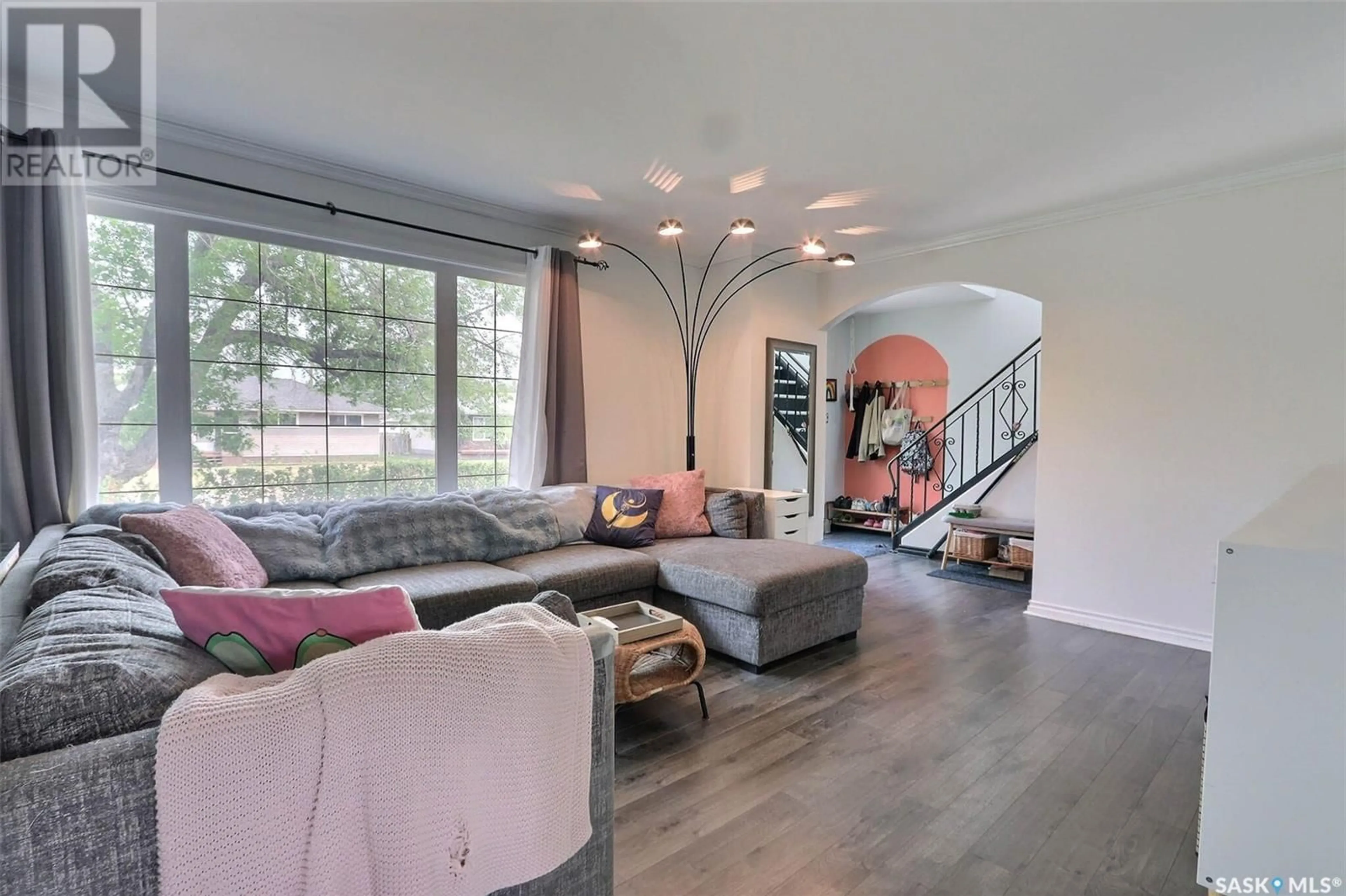 Living room with furniture, unknown for 385 25TH STREET, Prince Albert Saskatchewan S6V4P5