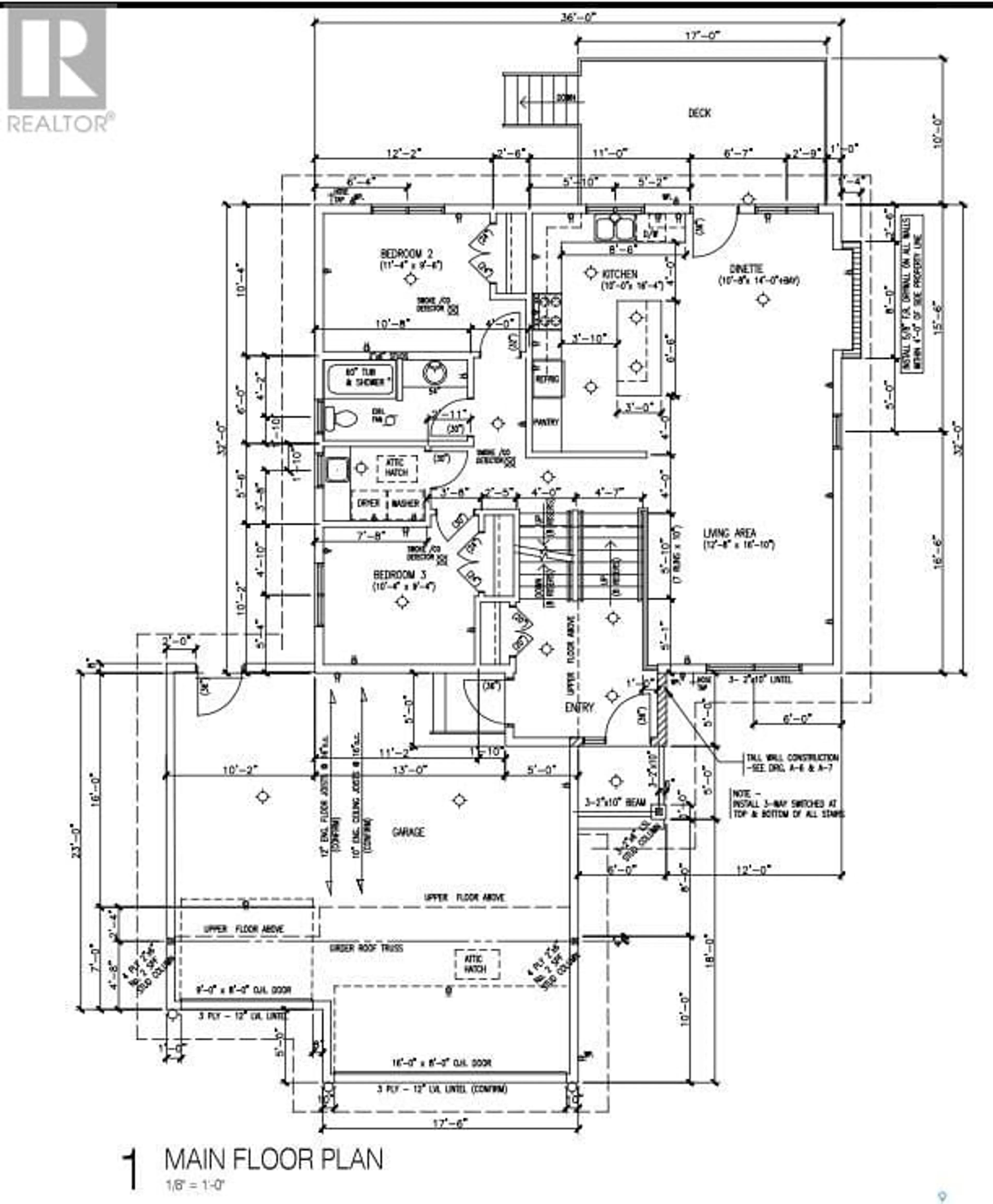 Floor plan for 718 WEIR CRESCENT, Warman Saskatchewan S0K4S4