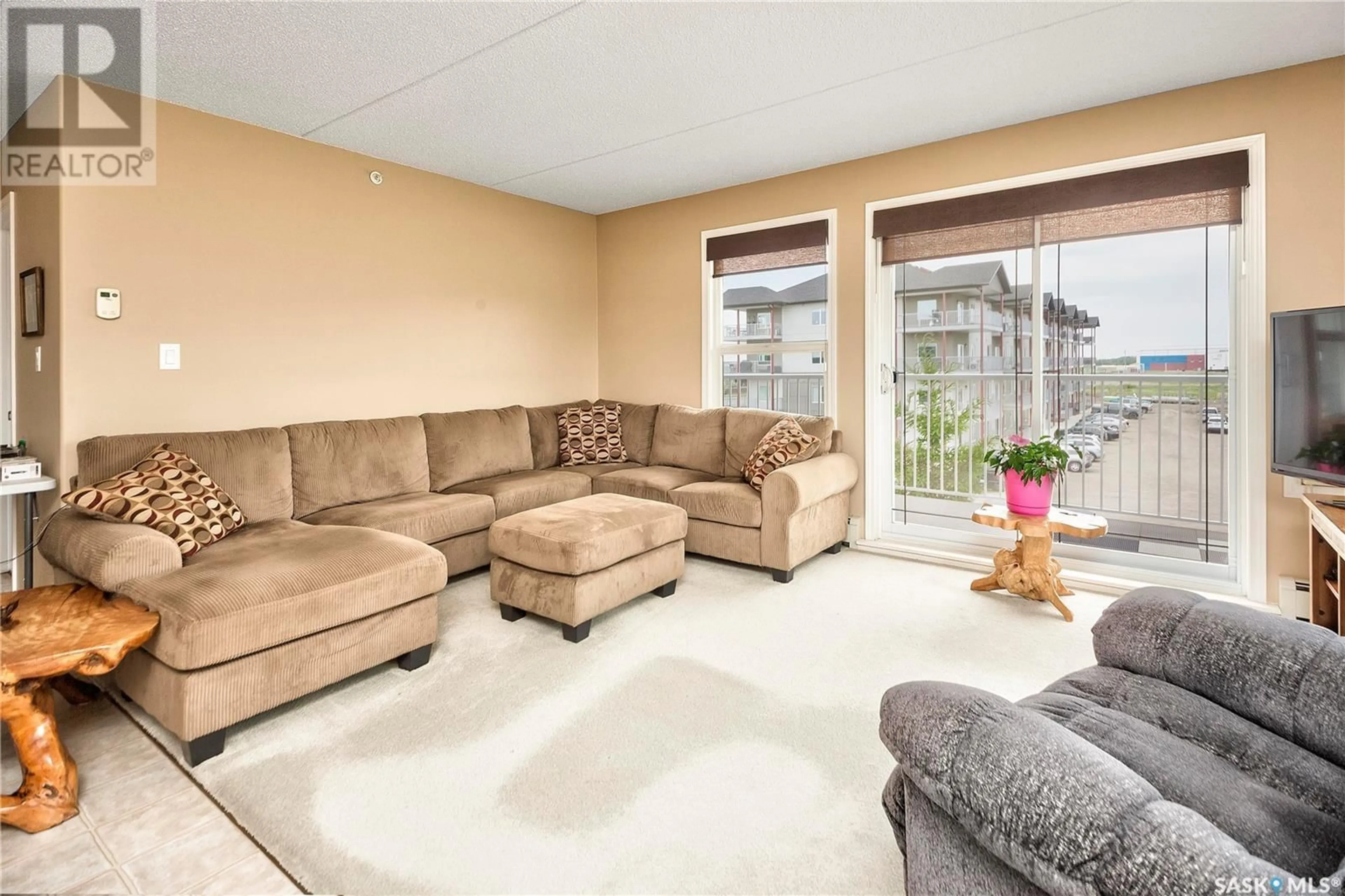 Living room with furniture, unknown for 307 - 2781 WOODBRIDGE DRIVE, Prince Albert Saskatchewan S6V3Z9
