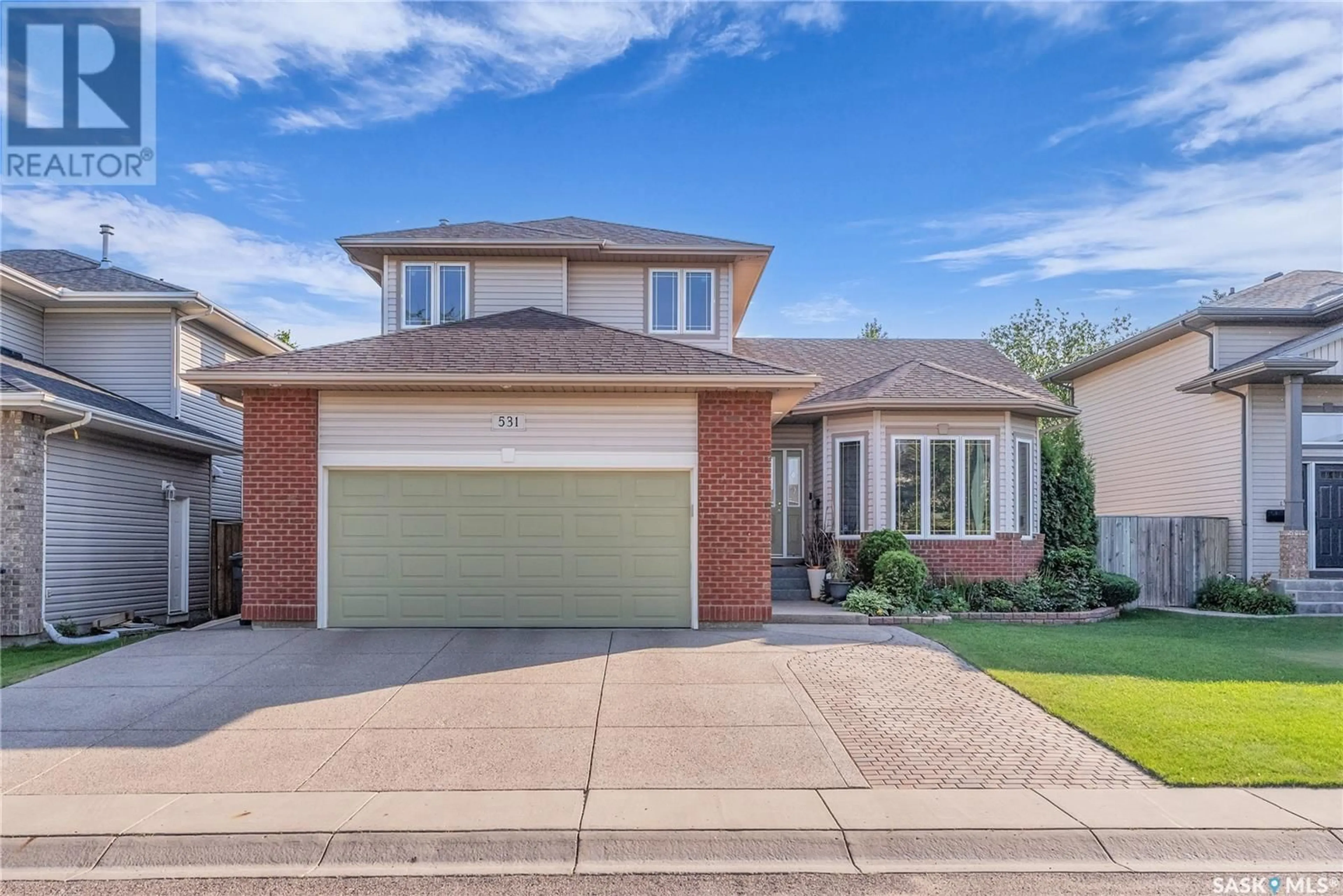 Home with brick exterior material, street for 531 KUCEY CRESCENT, Saskatoon Saskatchewan S7N4T3