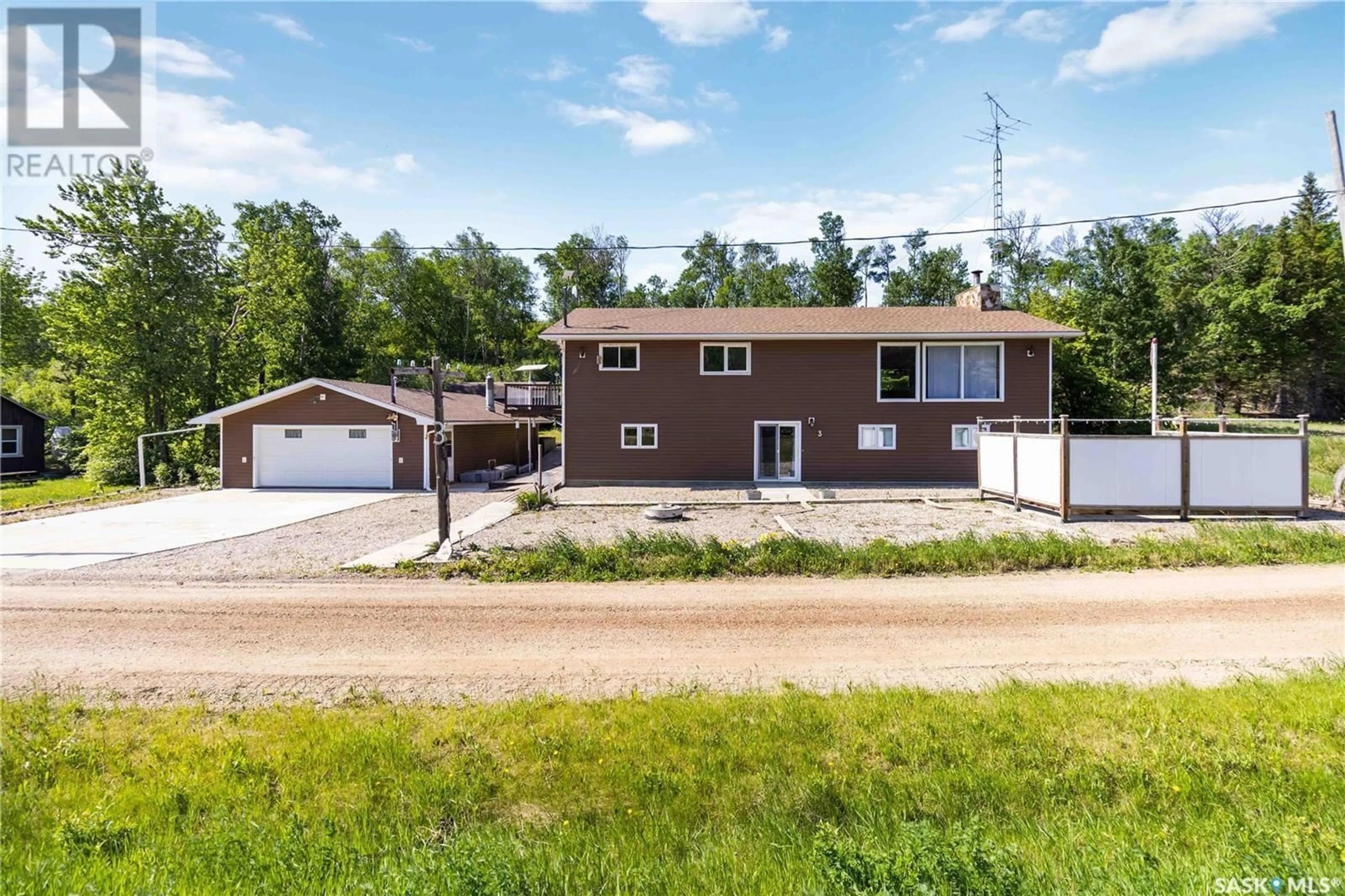 A pic from outside/outdoor area/front of a property/back of a property/a pic from drone, street for 3 DOMREMY BEACH, Wakaw Lake Saskatchewan S0K4P0