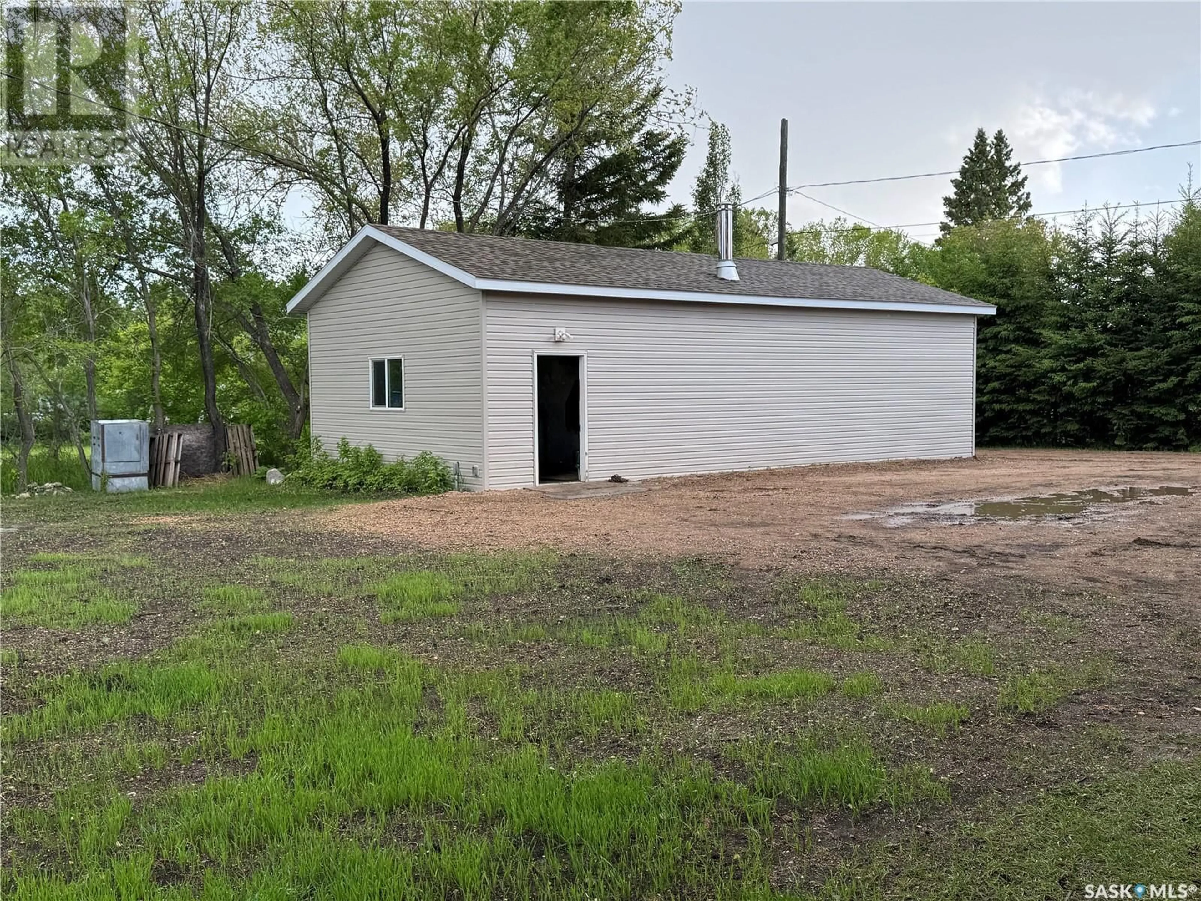Shed for 12 3RD STREET, Hyas Saskatchewan S0A1K0