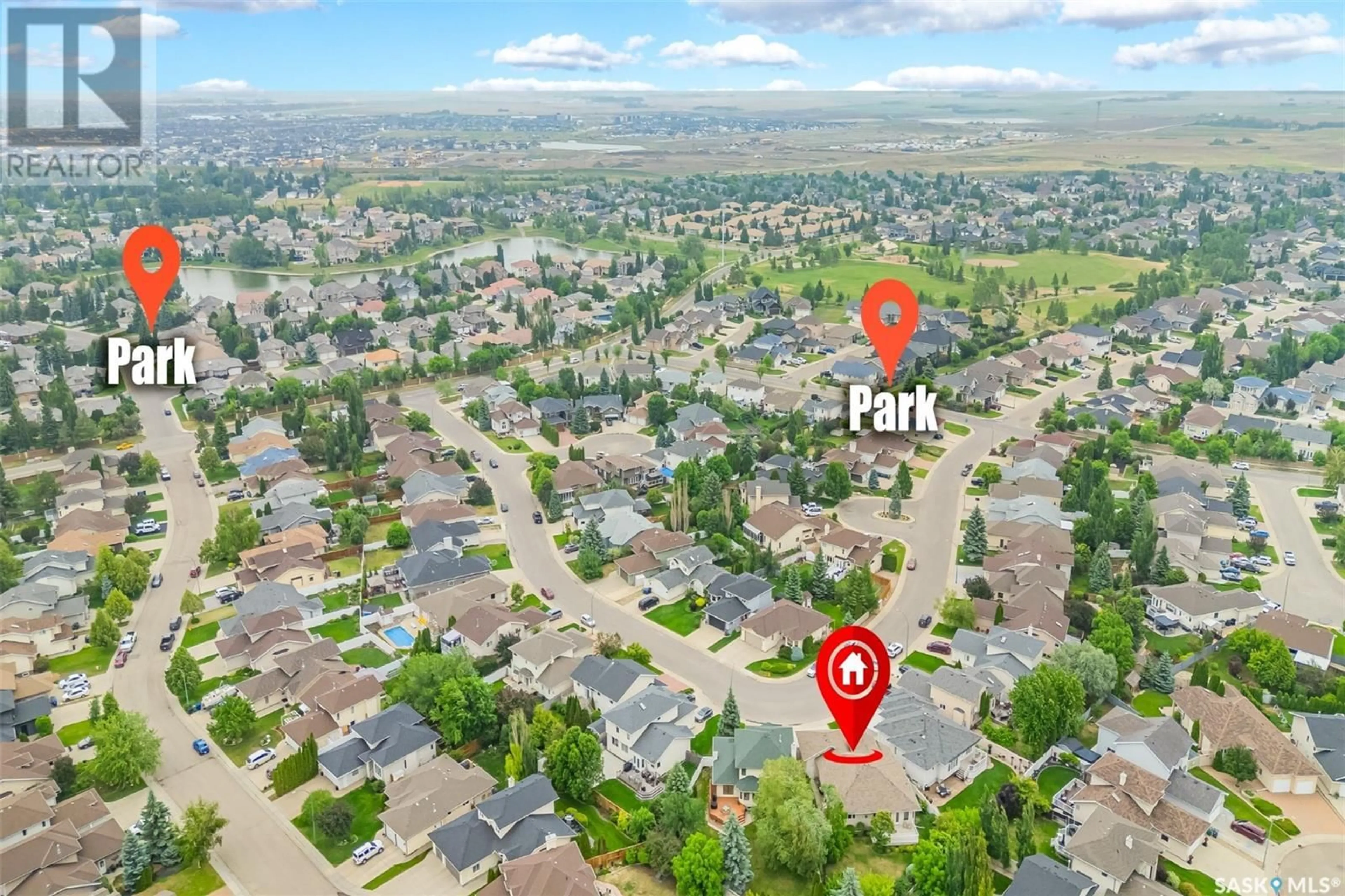 Picture of a map for 403 BLACKSHIRE CRESCENT, Saskatoon Saskatchewan S7V1B4
