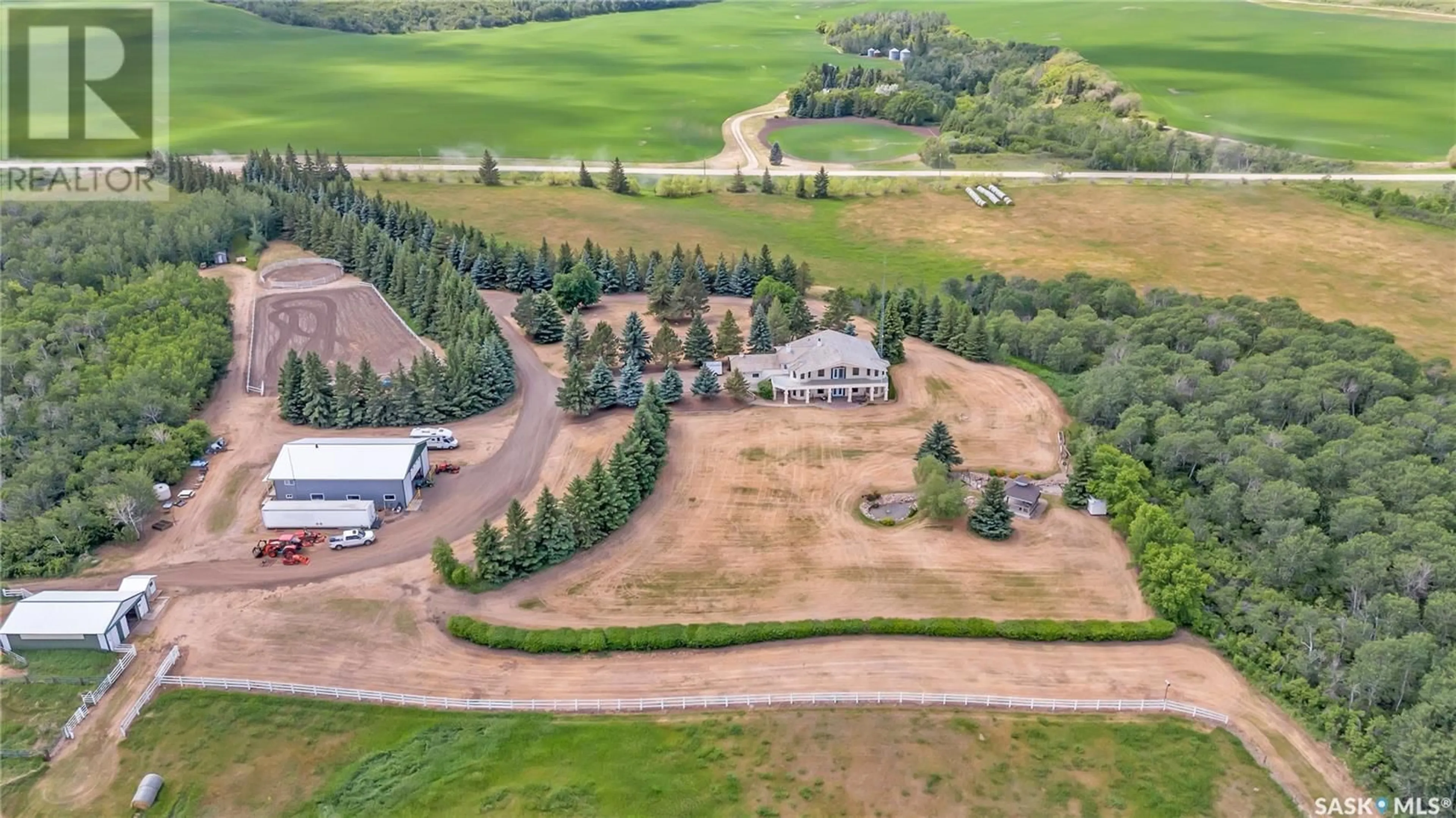 A pic from outside/outdoor area/front of a property/back of a property/a pic from drone, unknown for ATCHEYNUM ACREAGE, Battle River Rm No. 438 Saskatchewan S0M0E0