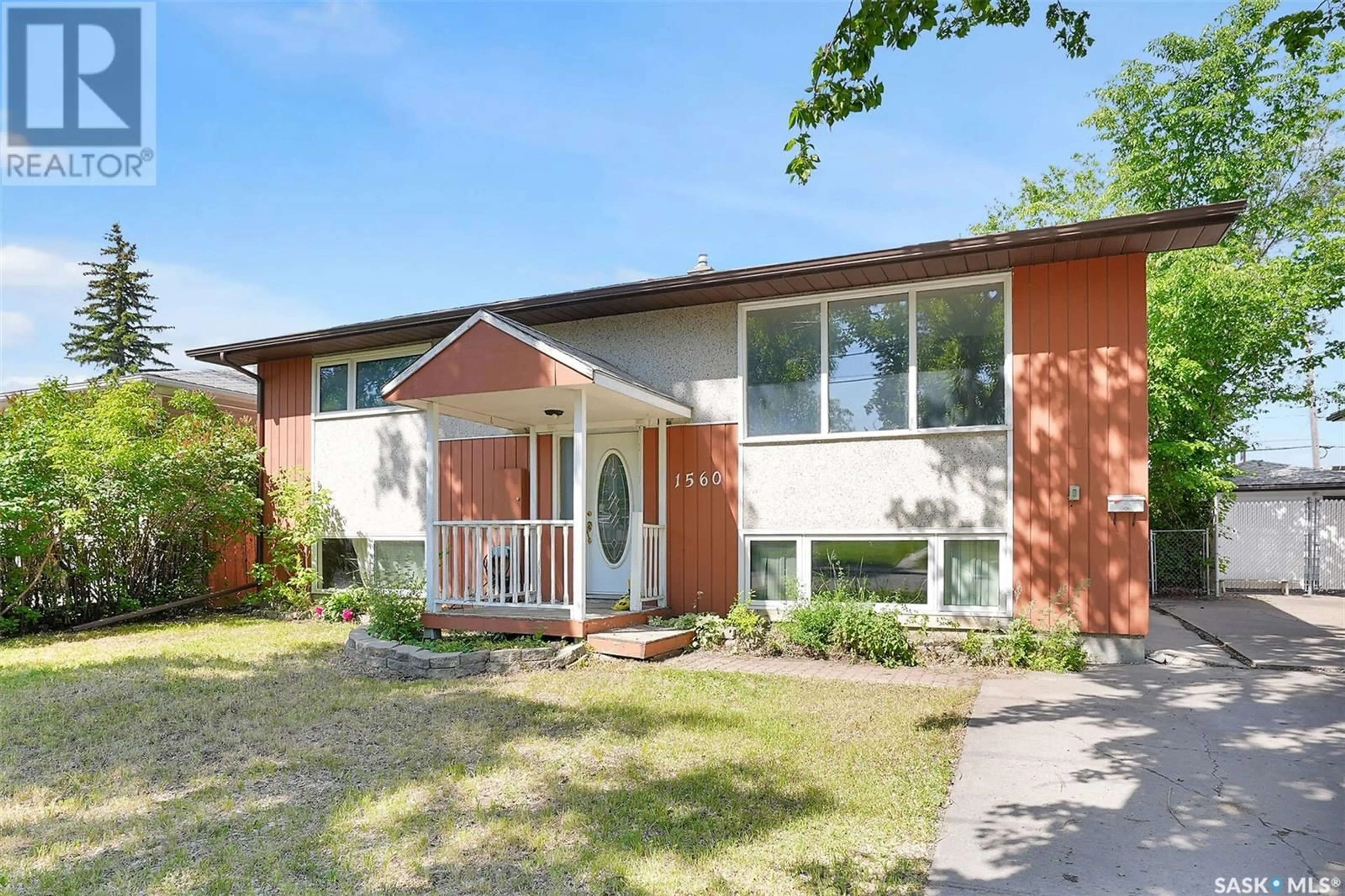 Home with brick exterior material, street for 1560 ROTHWELL STREET, Regina Saskatchewan S4N2B6