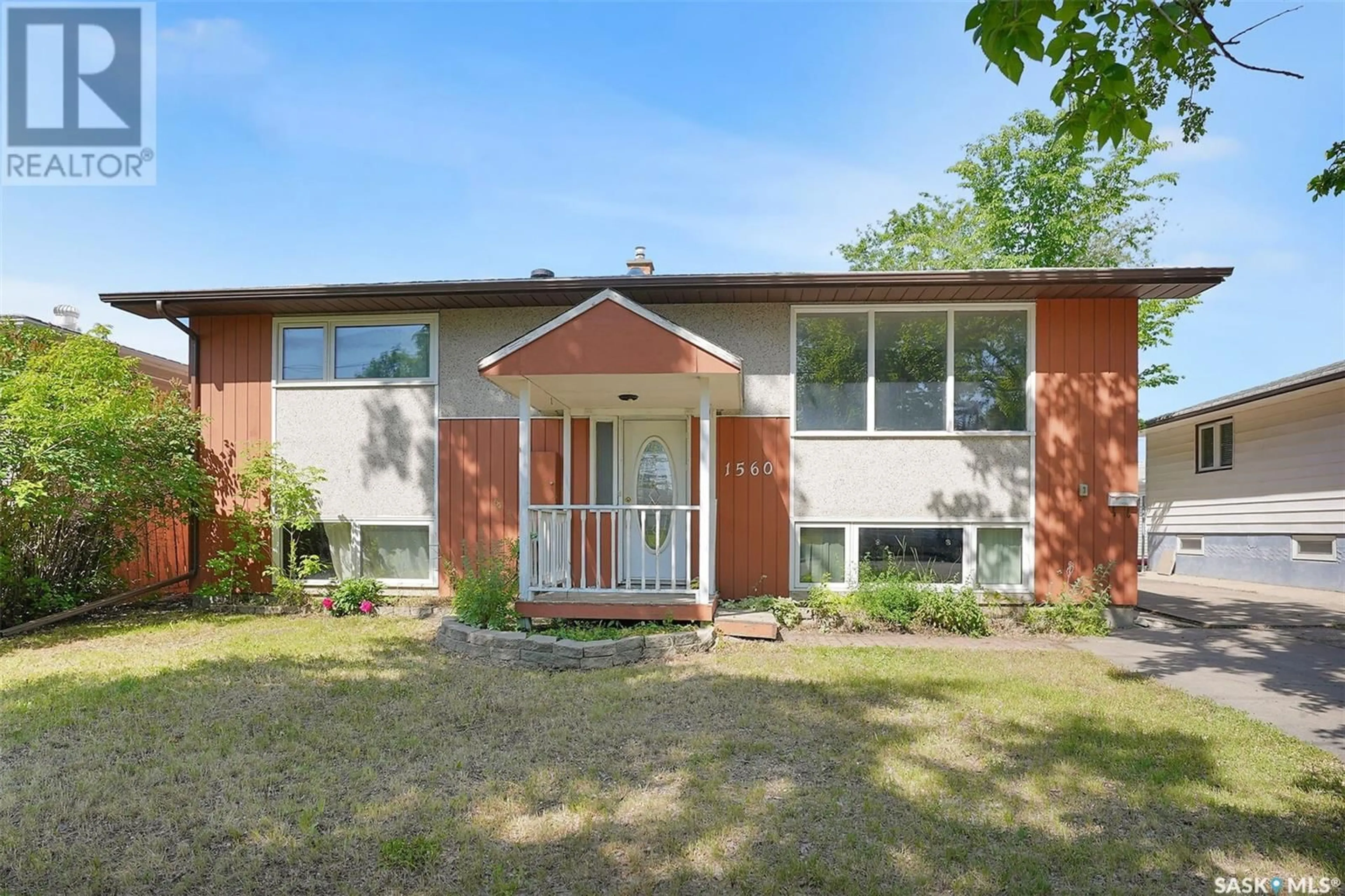 Home with brick exterior material, street for 1560 ROTHWELL STREET, Regina Saskatchewan S4N2B6