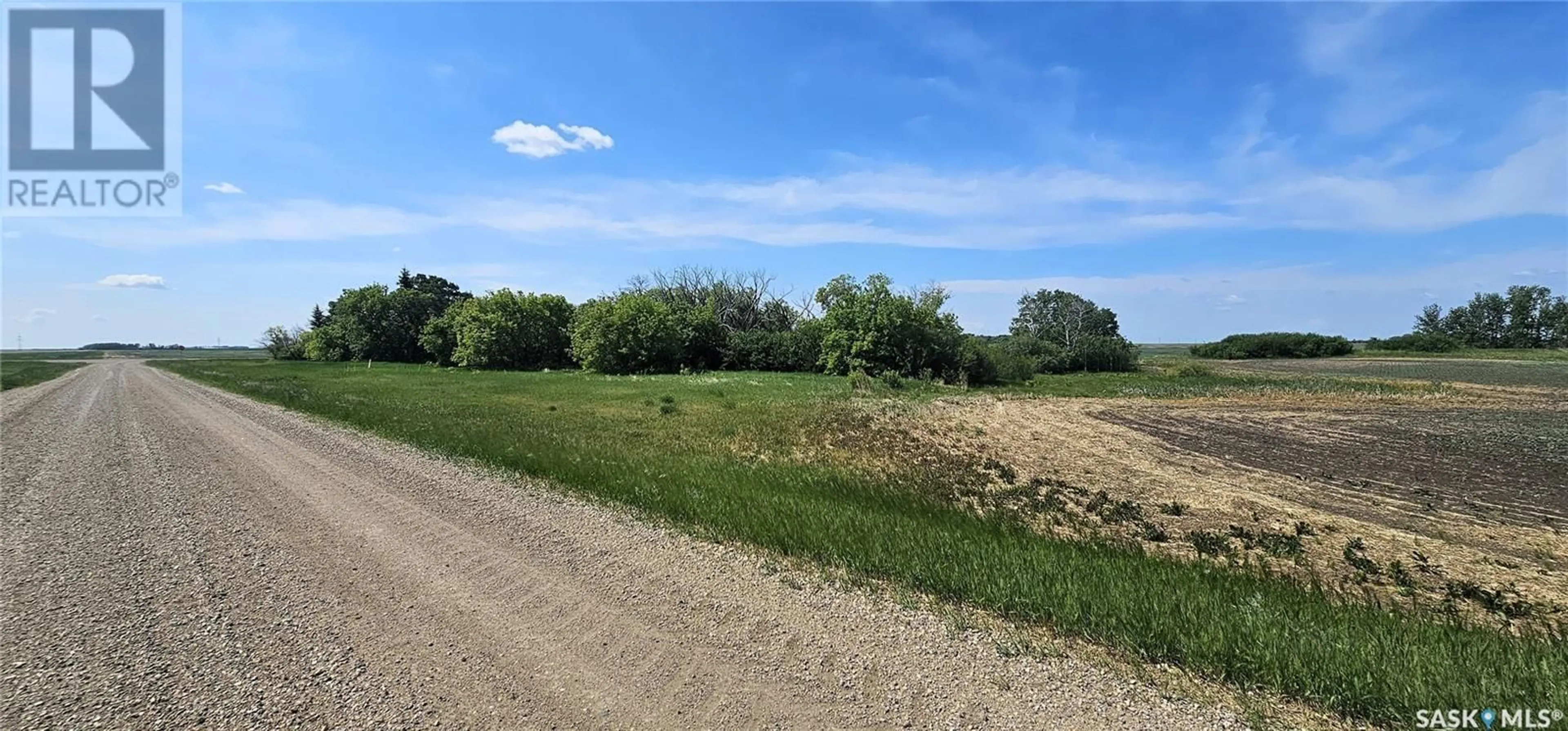 A pic from outside/outdoor area/front of a property/back of a property/a pic from drone, street for TRUDY'S ACREAGE, Kinistino Rm No. 459 Saskatchewan S0J1H0