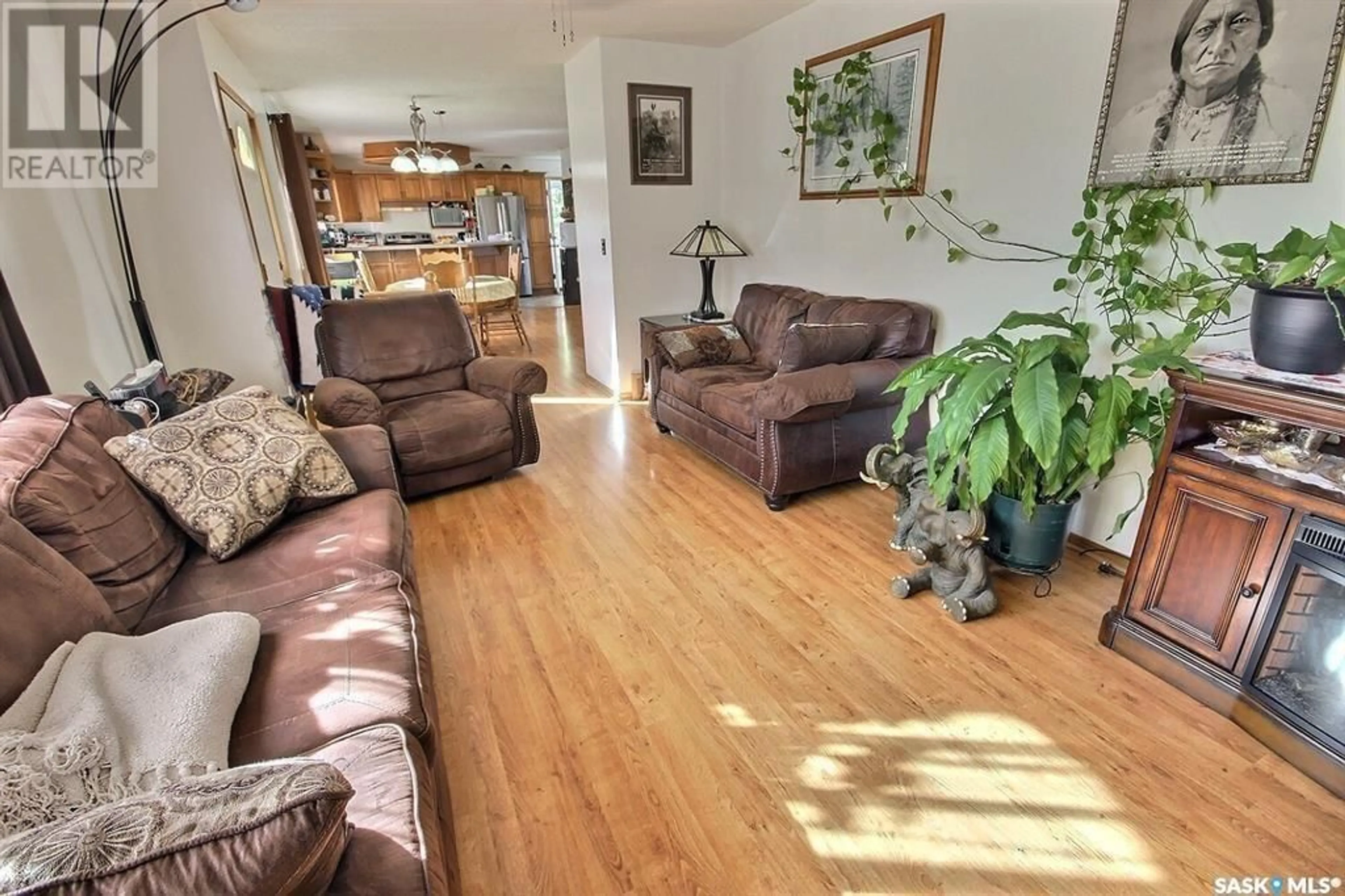 Living room with furniture, unknown for 506 LALIBERTE AVENUE, Beauval Saskatchewan S0M0G0