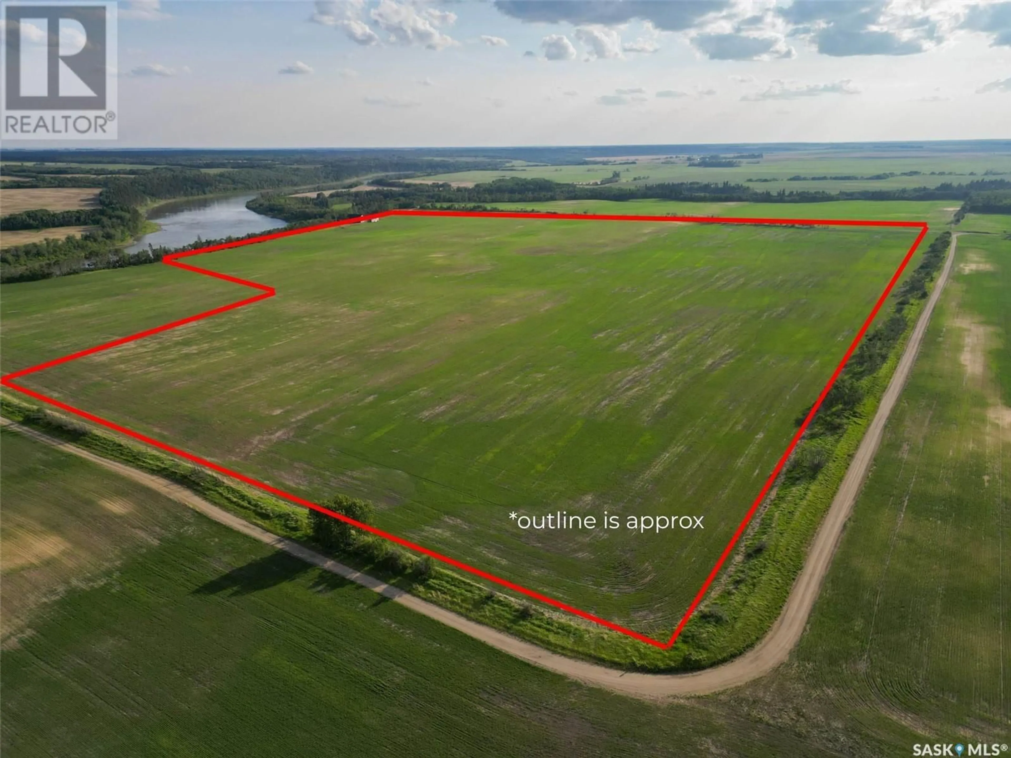 A pic from outside/outdoor area/front of a property/back of a property/a pic from drone, unknown for GARDEN RIVER ACREAGE, Garden River Rm No. 490 Saskatchewan S0J0N0