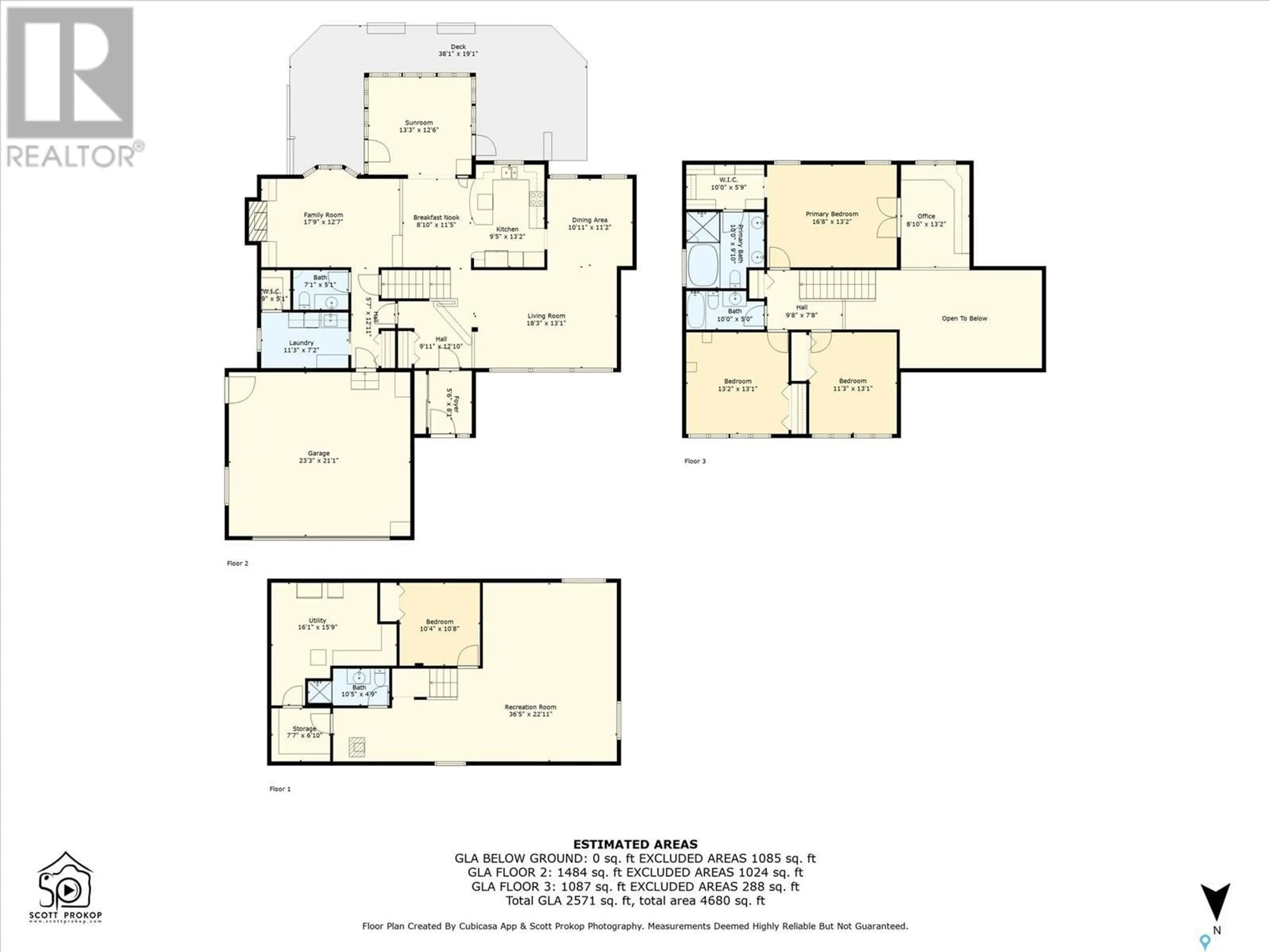 Floor plan for 1011 EMERALD CRESCENT, Saskatoon Saskatchewan S7J4J2