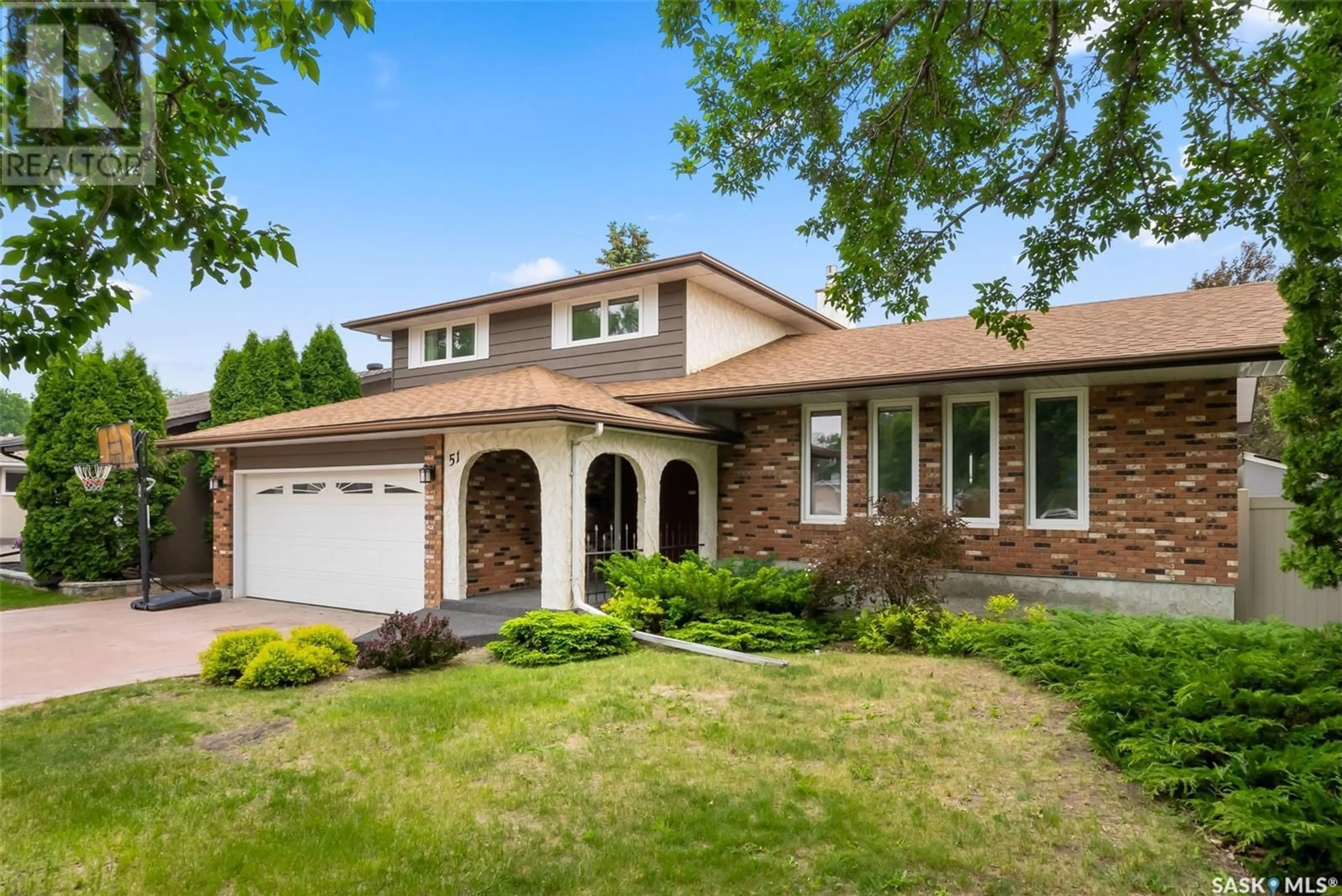 Home with brick exterior material, street for 51 ANDRE AVENUE, Regina Saskatchewan S4T7C9