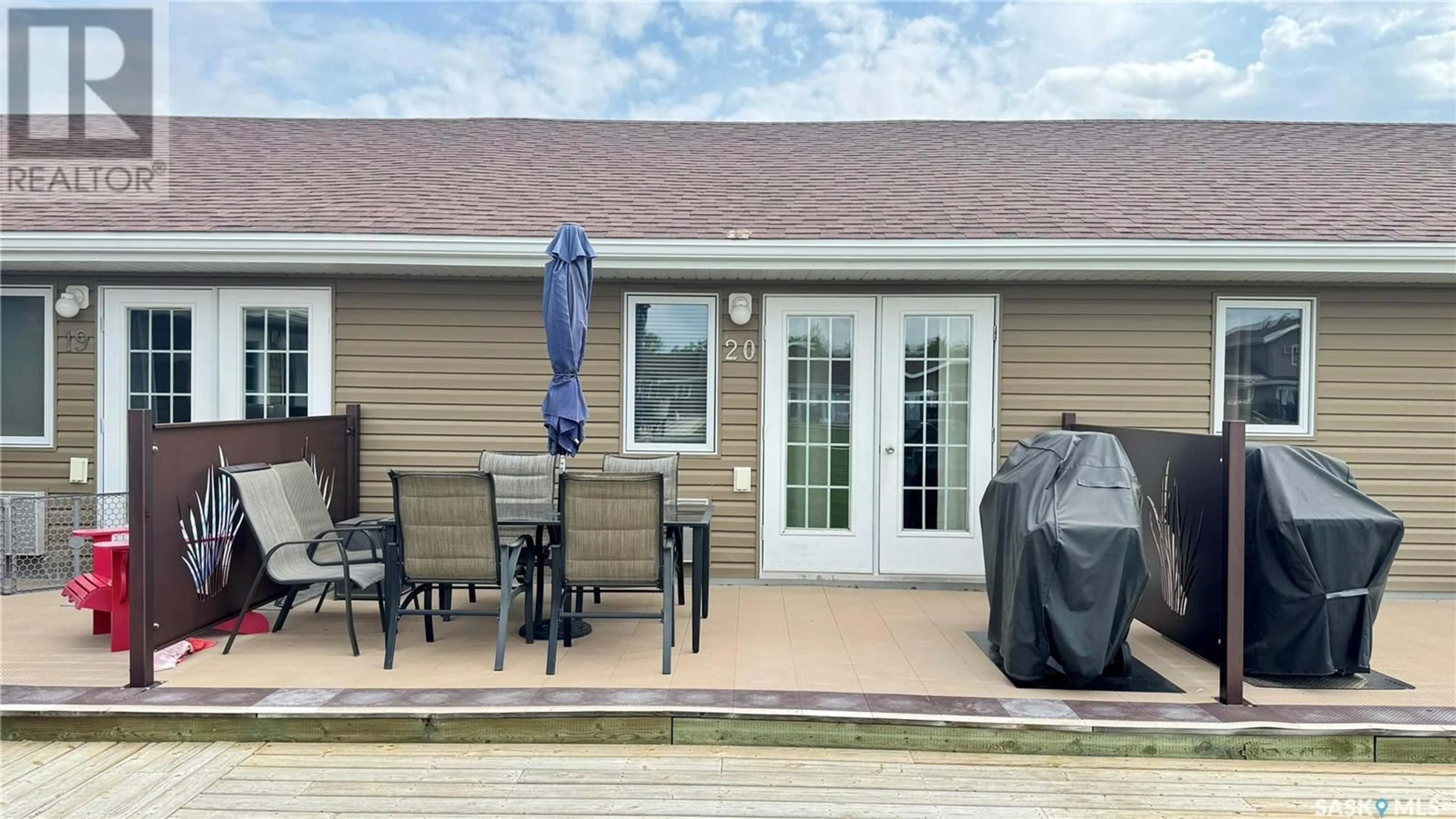 Patio, unknown for 20 1250 AARO AVENUE, Elbow Saskatchewan S0H1J0