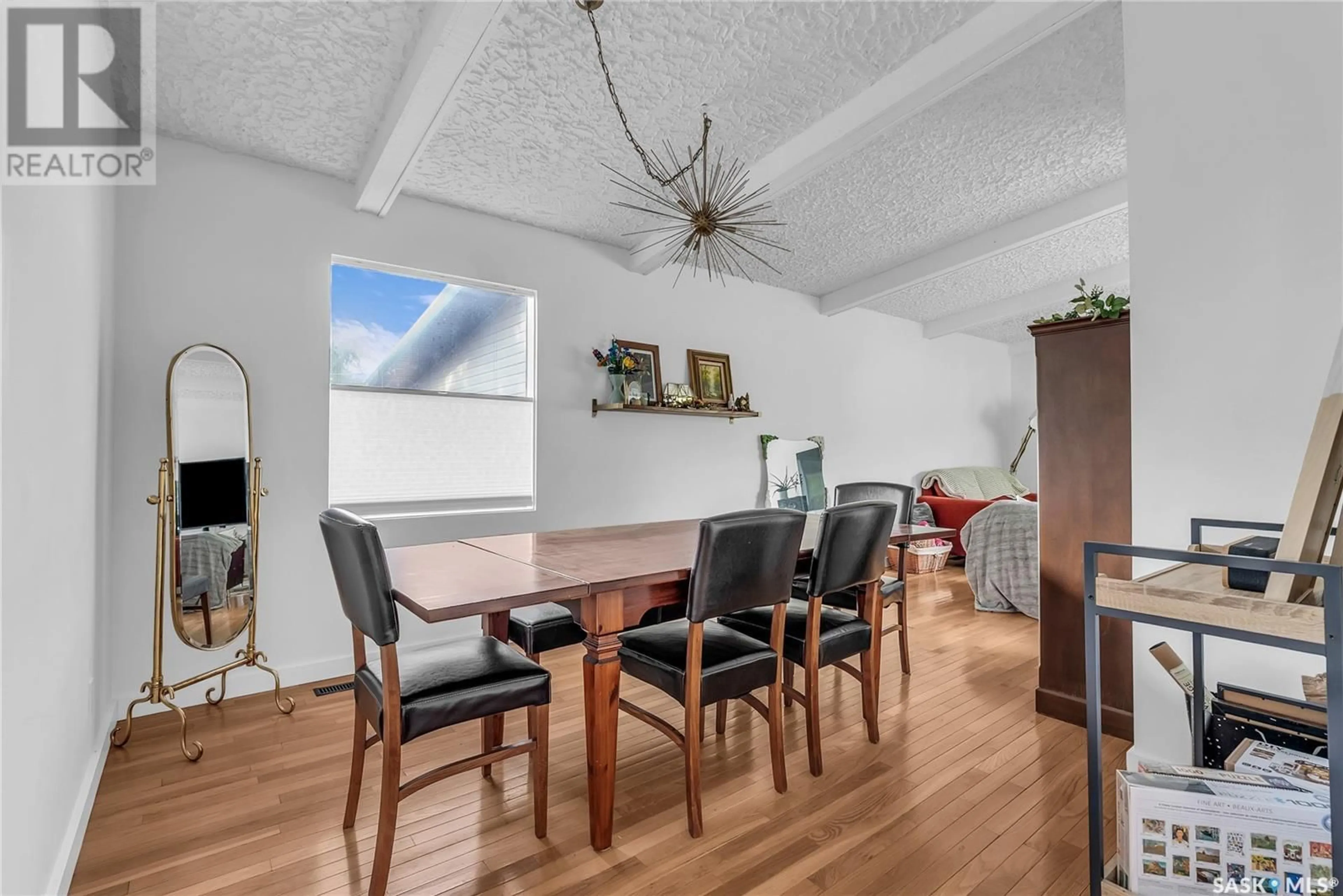 Dining room, wood/laminate floor for 1 SULLIVAN STREET, Saskatoon Saskatchewan S7H3G7