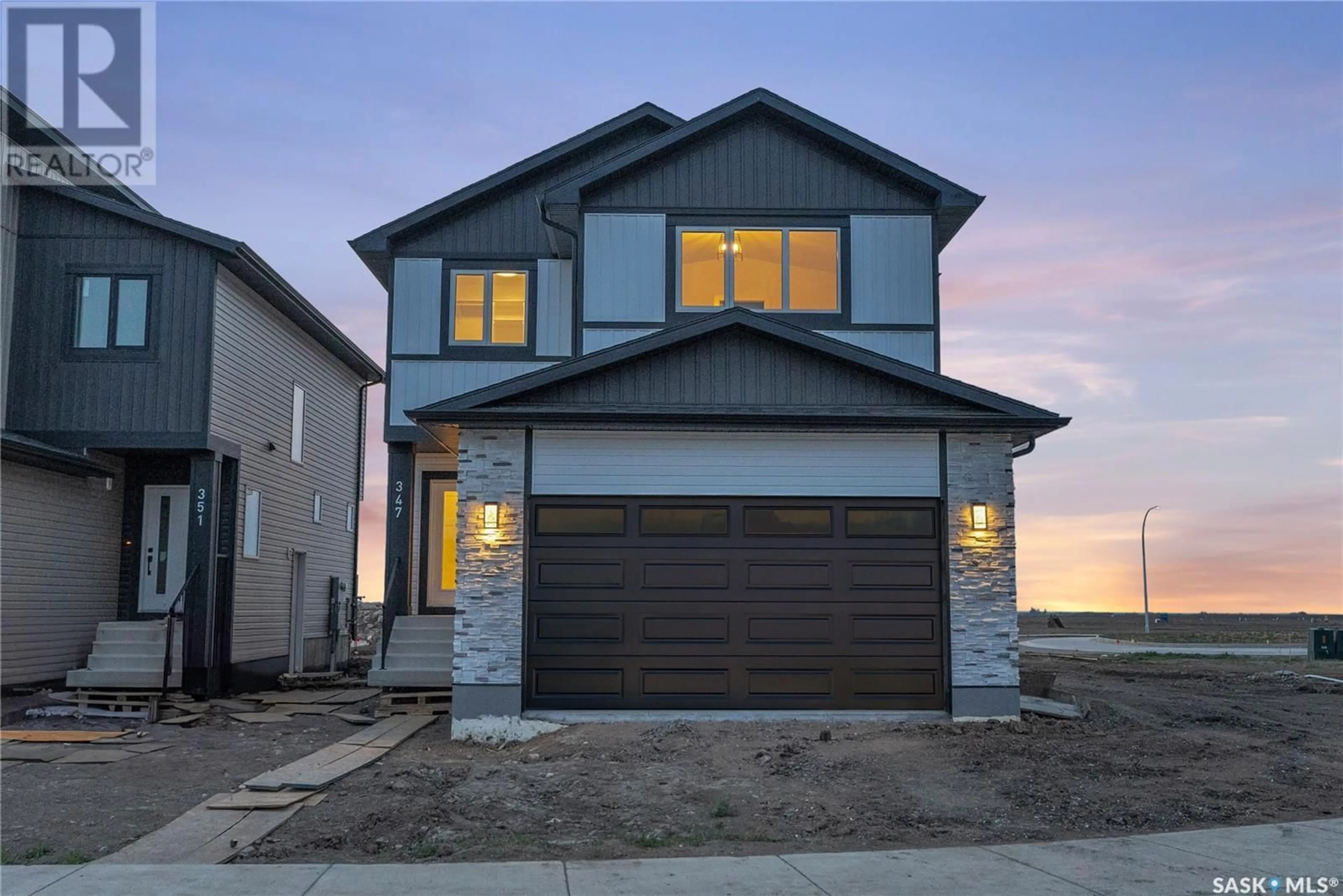 Home with brick exterior material, street for 347 SHARMA CRESCENT, Saskatoon Saskatchewan S7W1K9
