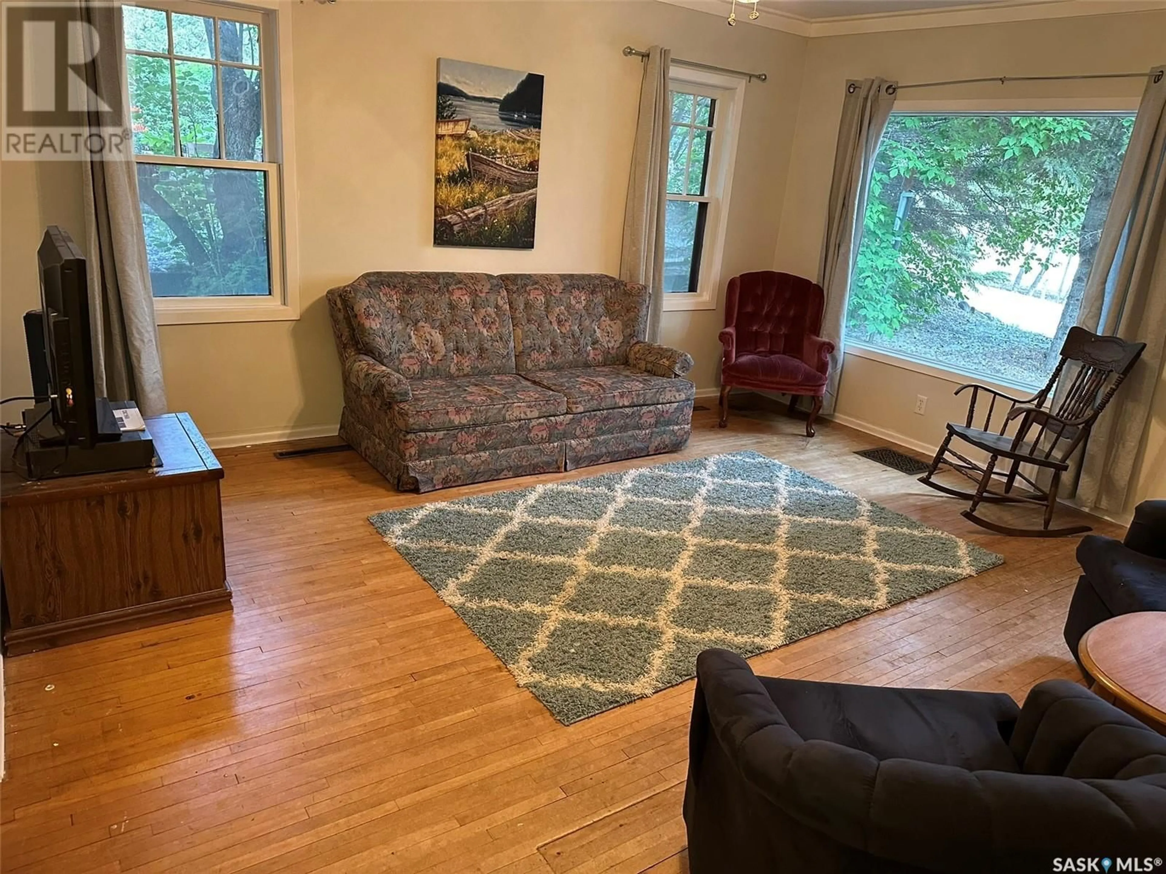 Living room with furniture, unknown for 115 CARL ERICKSON AVENUE, Shell Lake Saskatchewan S0J3G0