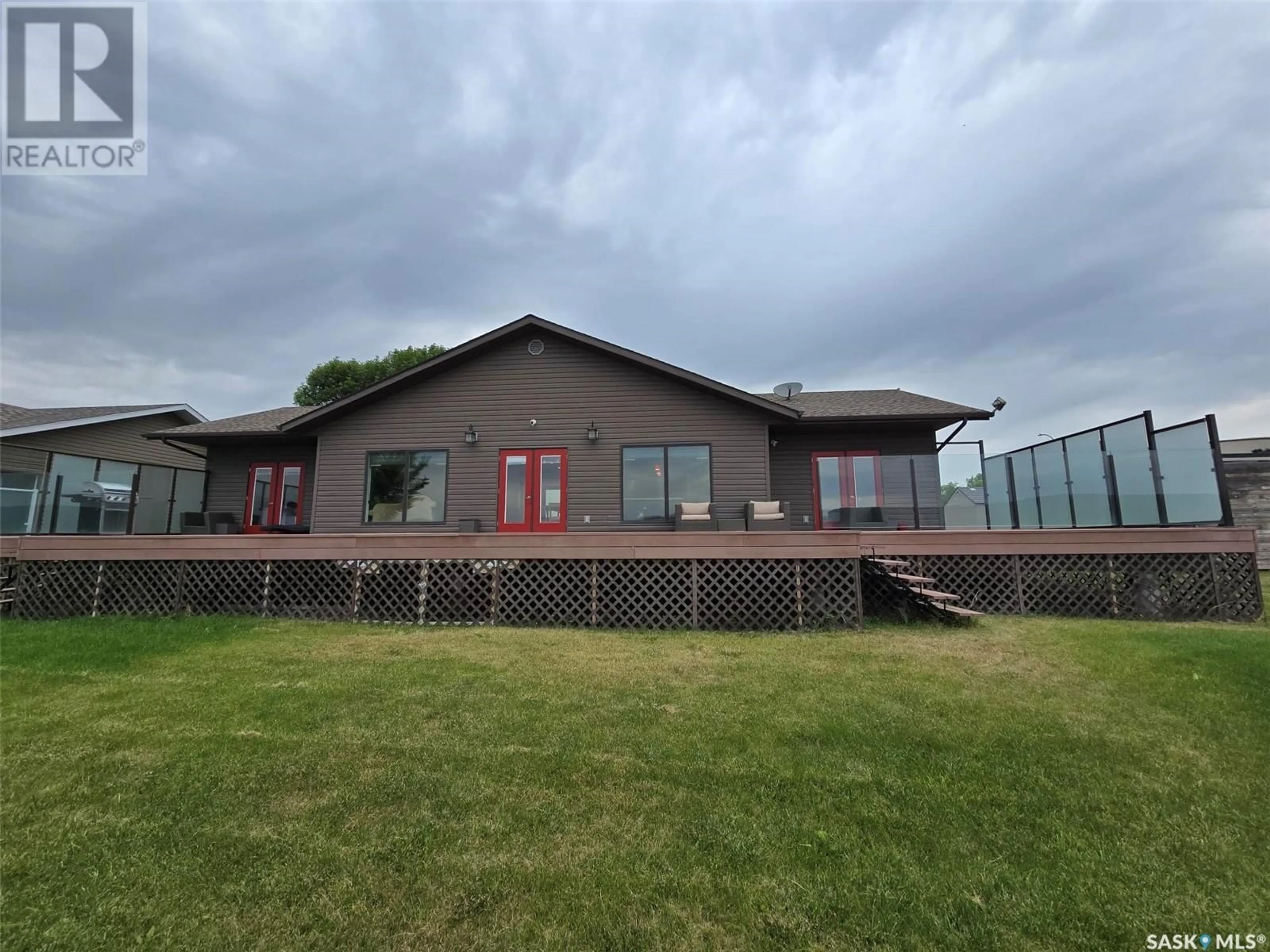 A pic from outside/outdoor area/front of a property/back of a property/a pic from drone, building for 247 MOOSE ROAD, Crooked Lake Saskatchewan S0G2B0