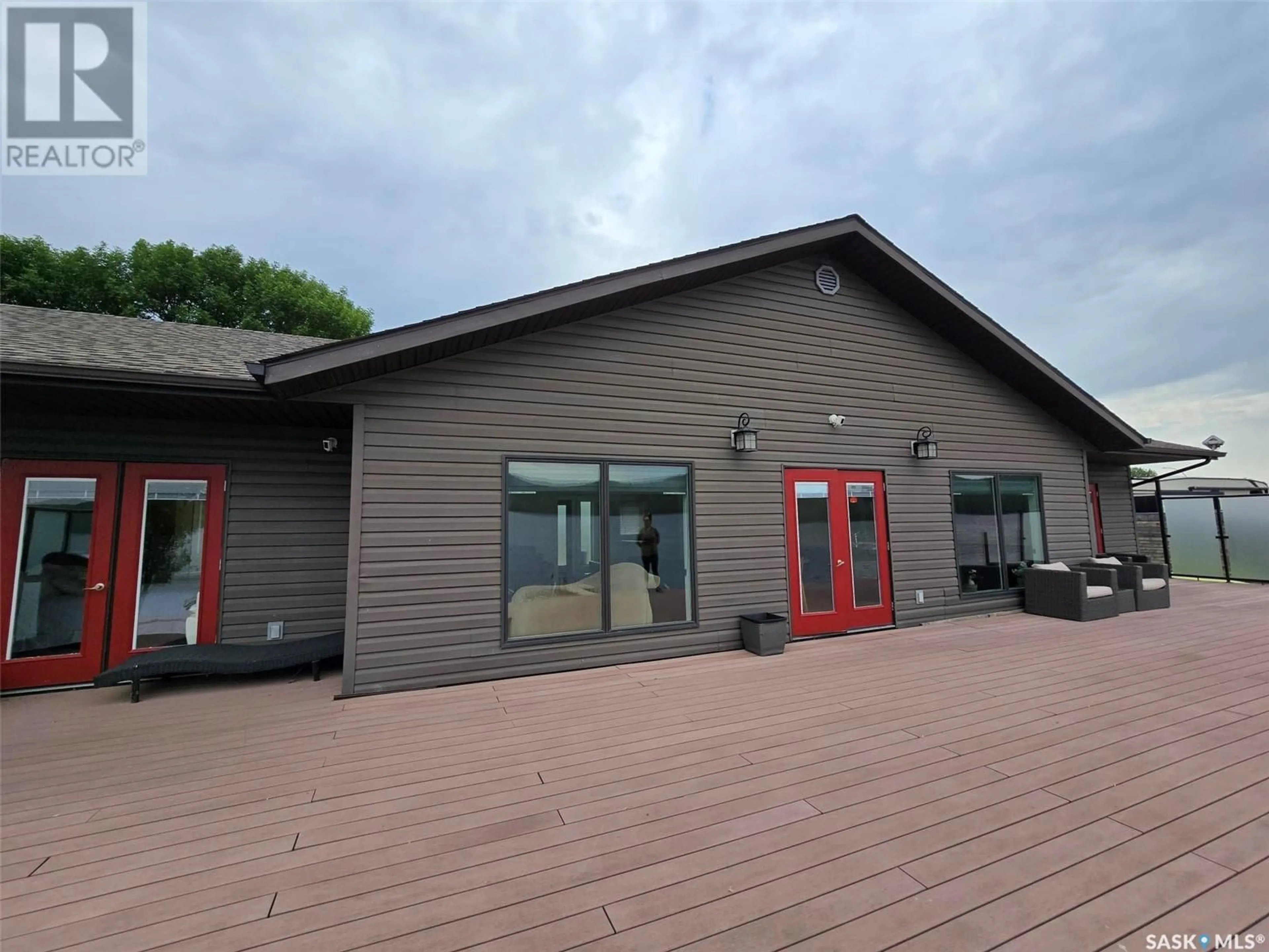 A pic from outside/outdoor area/front of a property/back of a property/a pic from drone, building for 247 MOOSE ROAD, Crooked Lake Saskatchewan S0G2B0