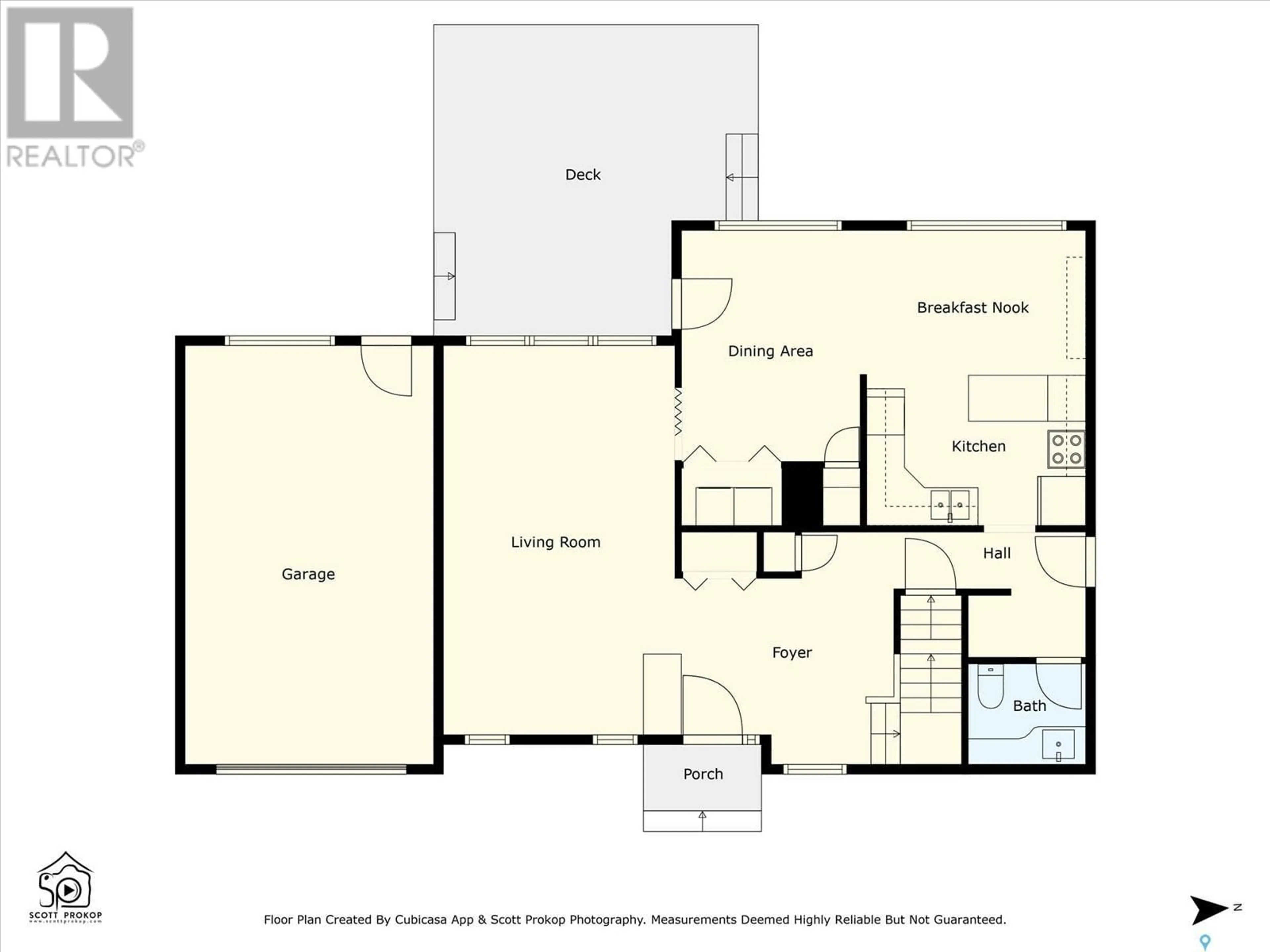 Floor plan for 1726 ARLINGTON AVENUE, Saskatoon Saskatchewan S7H2Y7