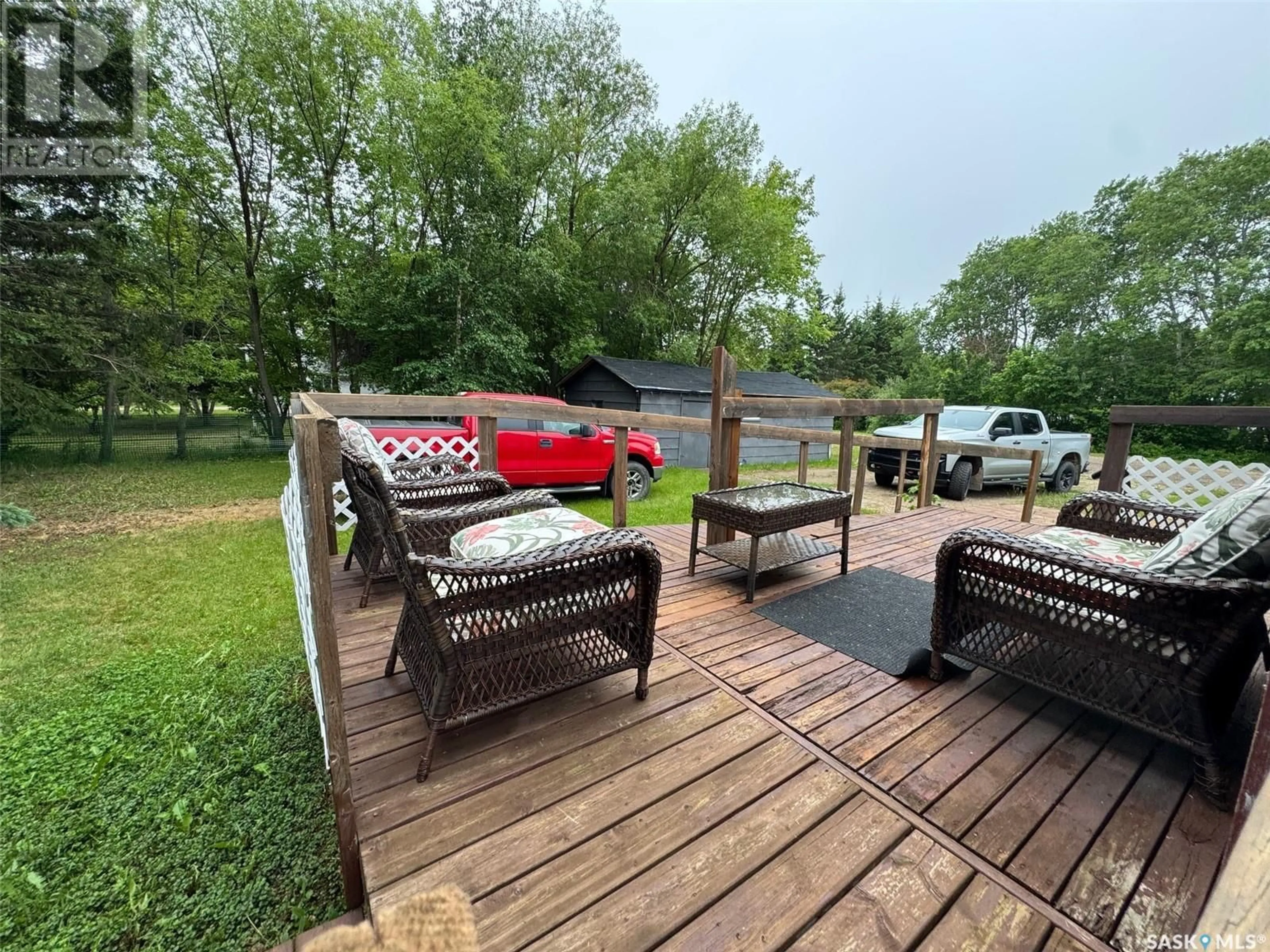 Patio, water/lake/river/ocean view for 301 3RD AVENUE, Spalding Saskatchewan S0K4C0
