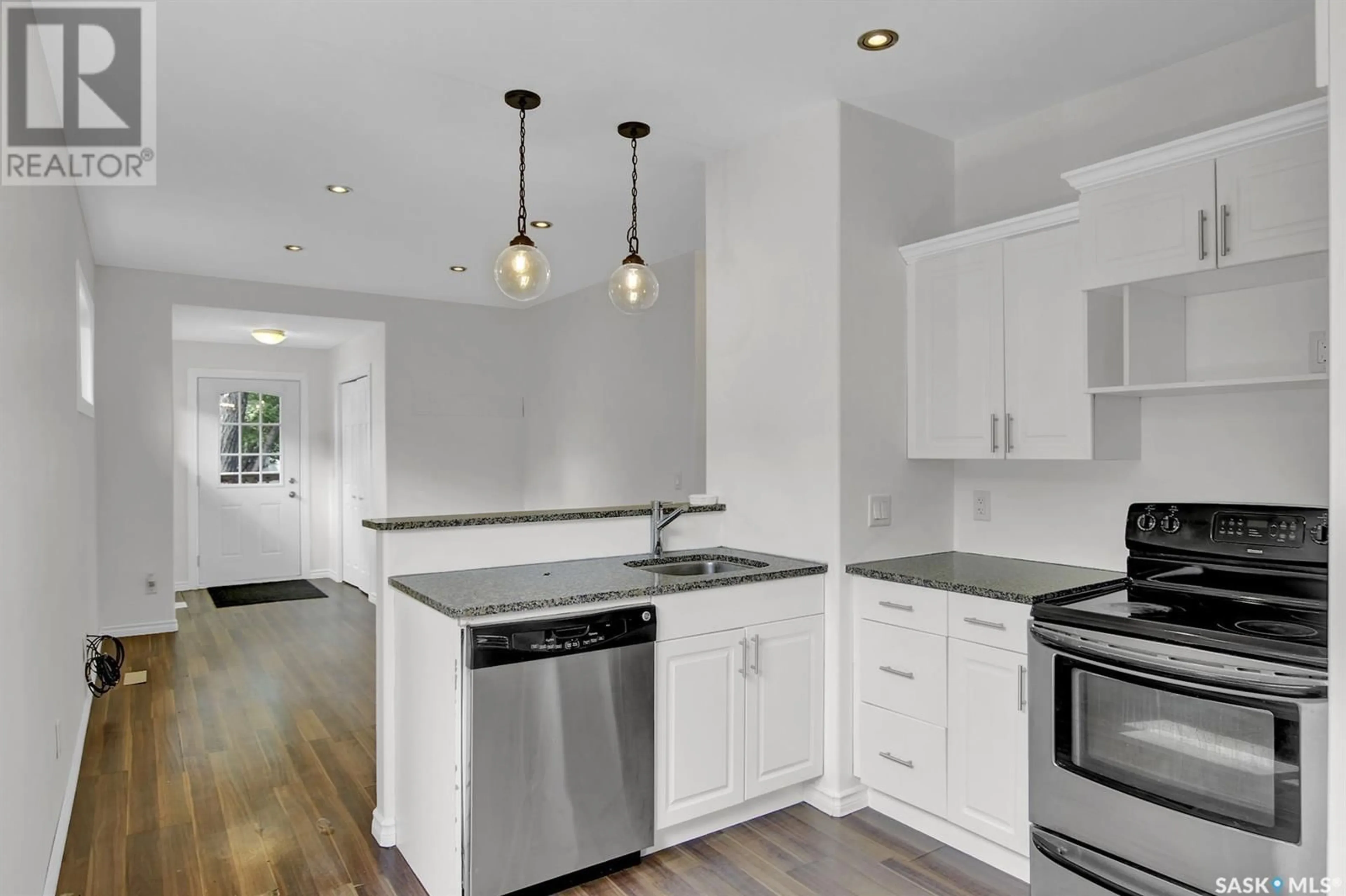 Open concept kitchen, unknown for 1837 ATKINSON STREET, Regina Saskatchewan S4N3W4